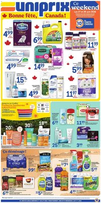 Uniprix weekly flyer / circulaire