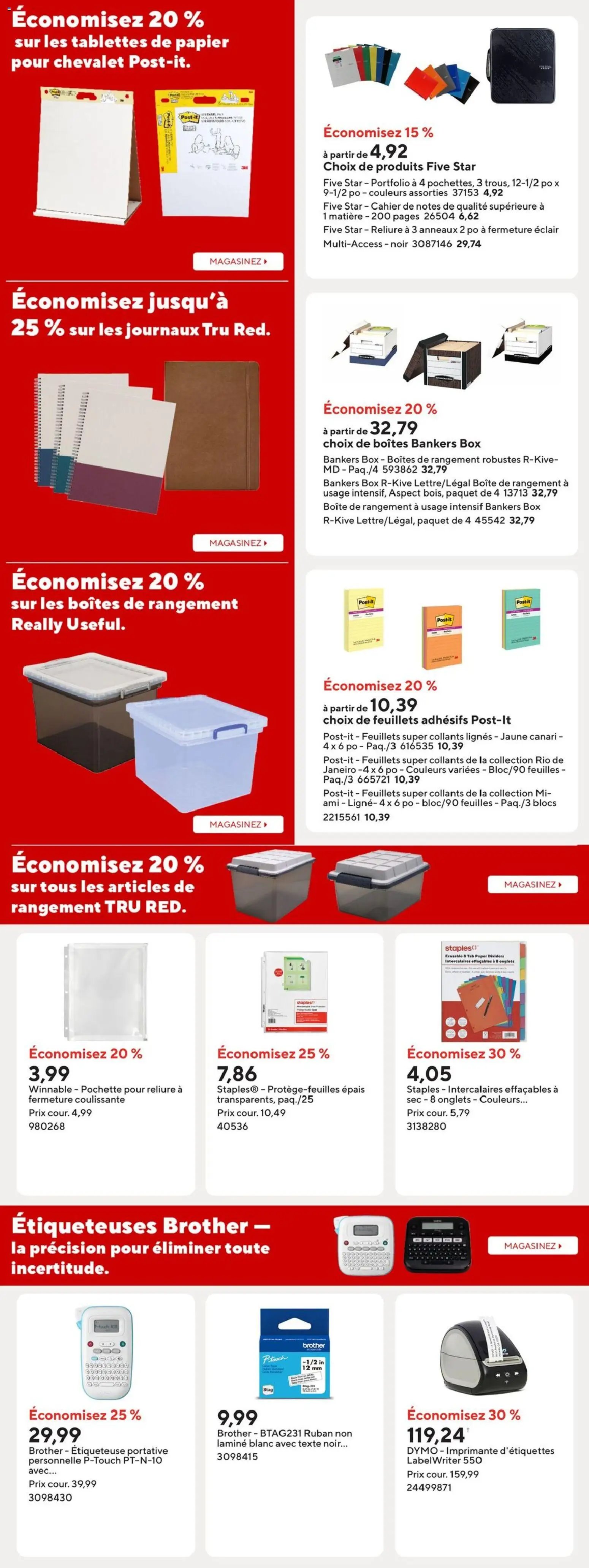 Staples circulaire
