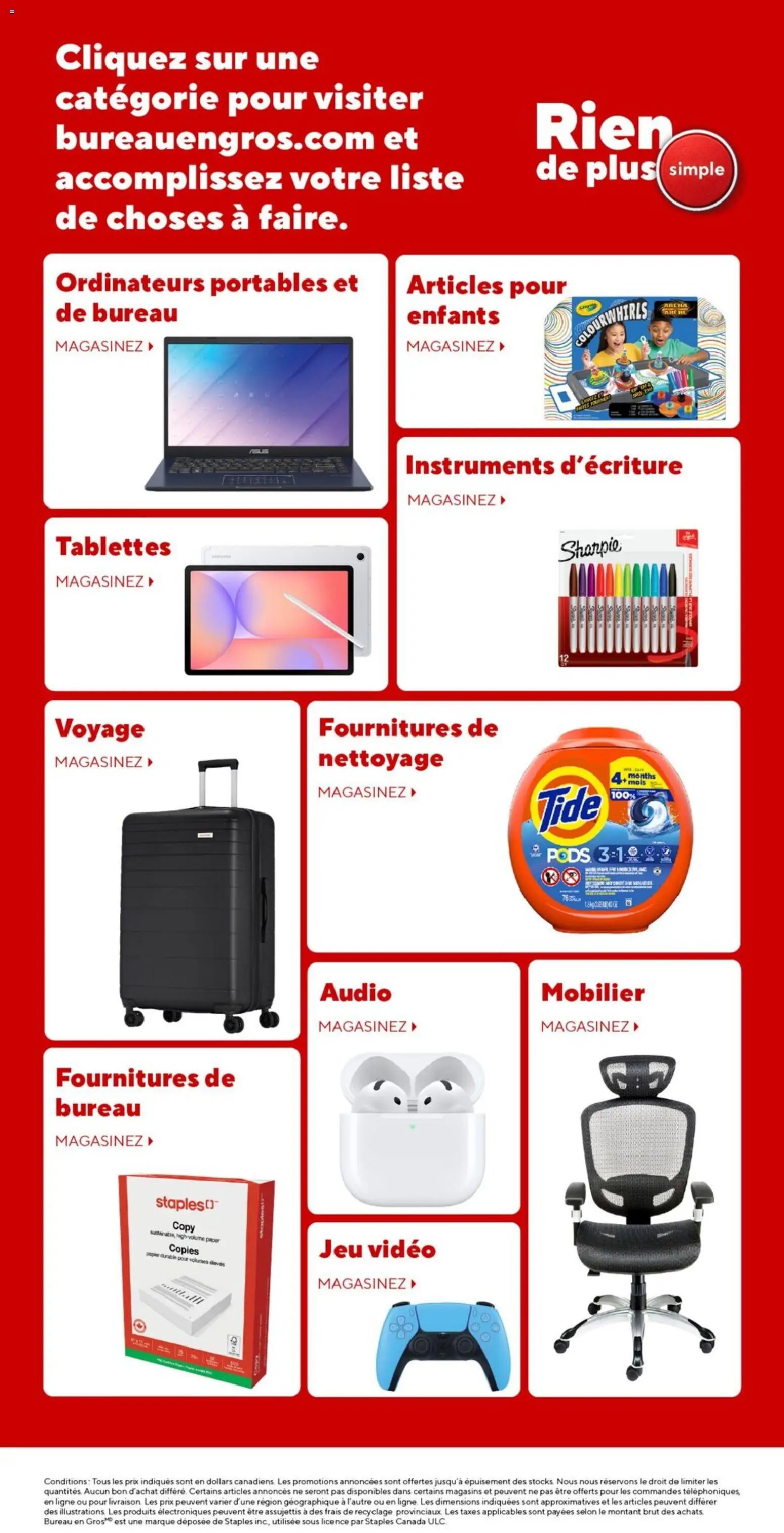 Staples circulaire