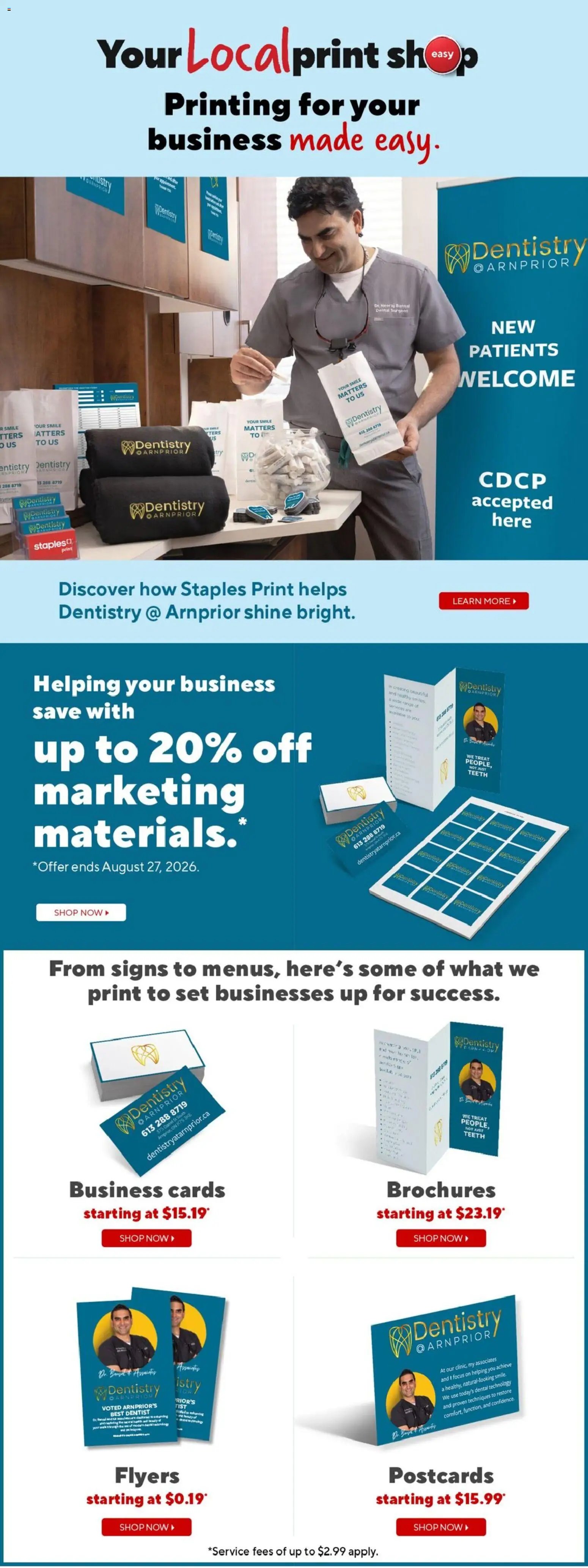 Staples weekly flyer / circulaire