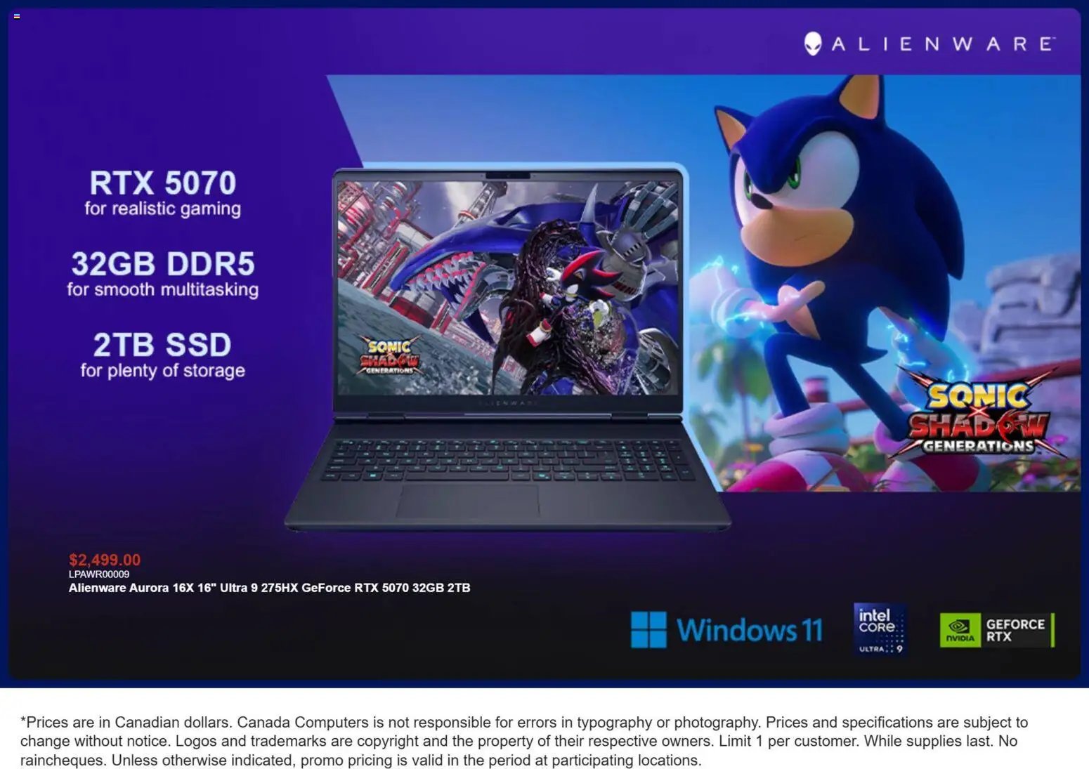Canada Computers weekly flyer