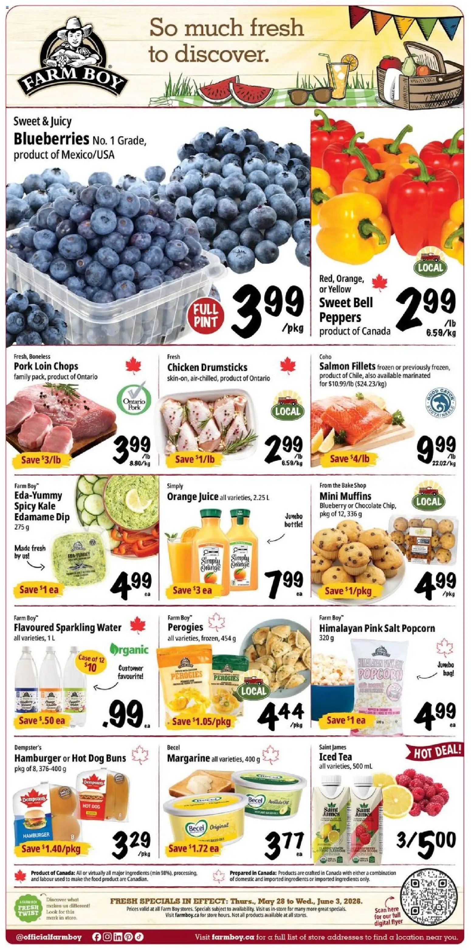 Farm Boy weekly flyer / circulaire (2026-05-28 - 2026-06-03) | 1