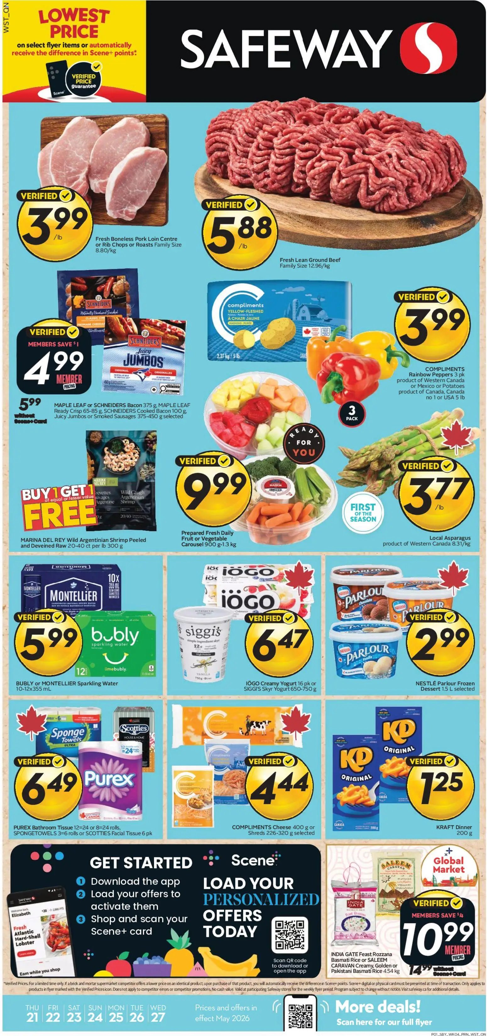 Safeway weekly flyer / circulaire (2026-05-21 - 2026-05-27) | 1