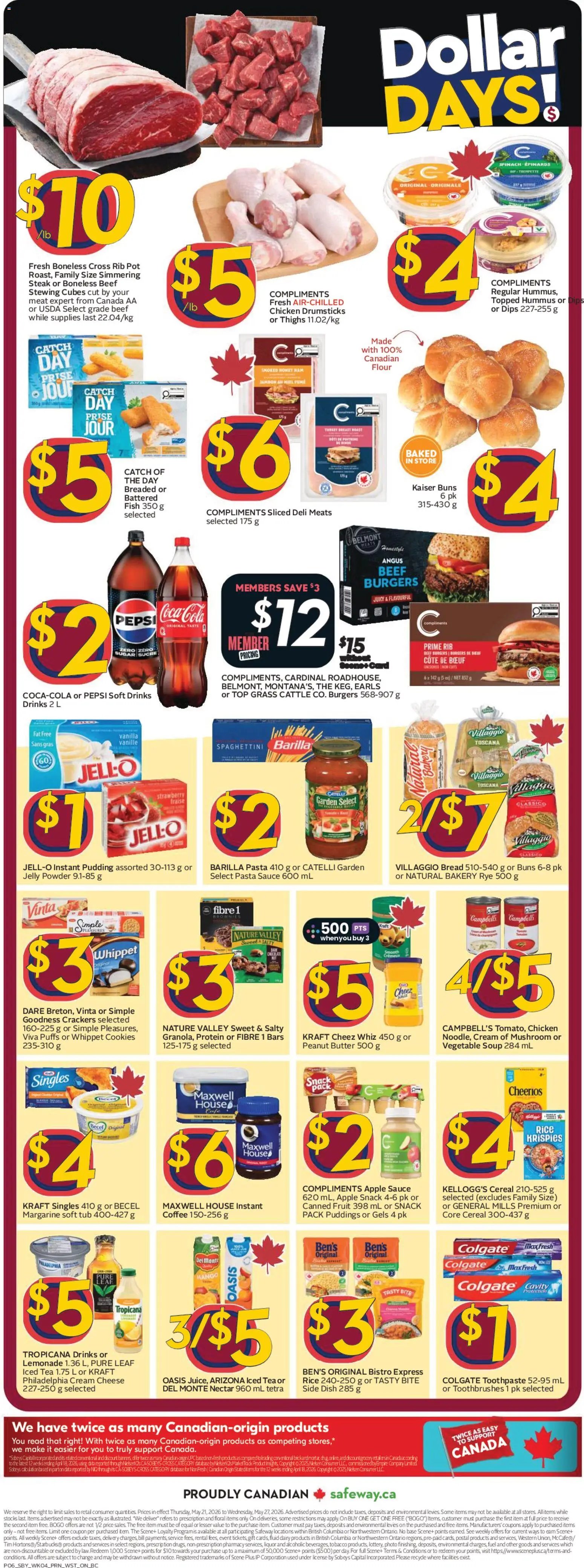 Safeway weekly flyer / circulaire (2026-05-21 - 2026-05-27) | 4
