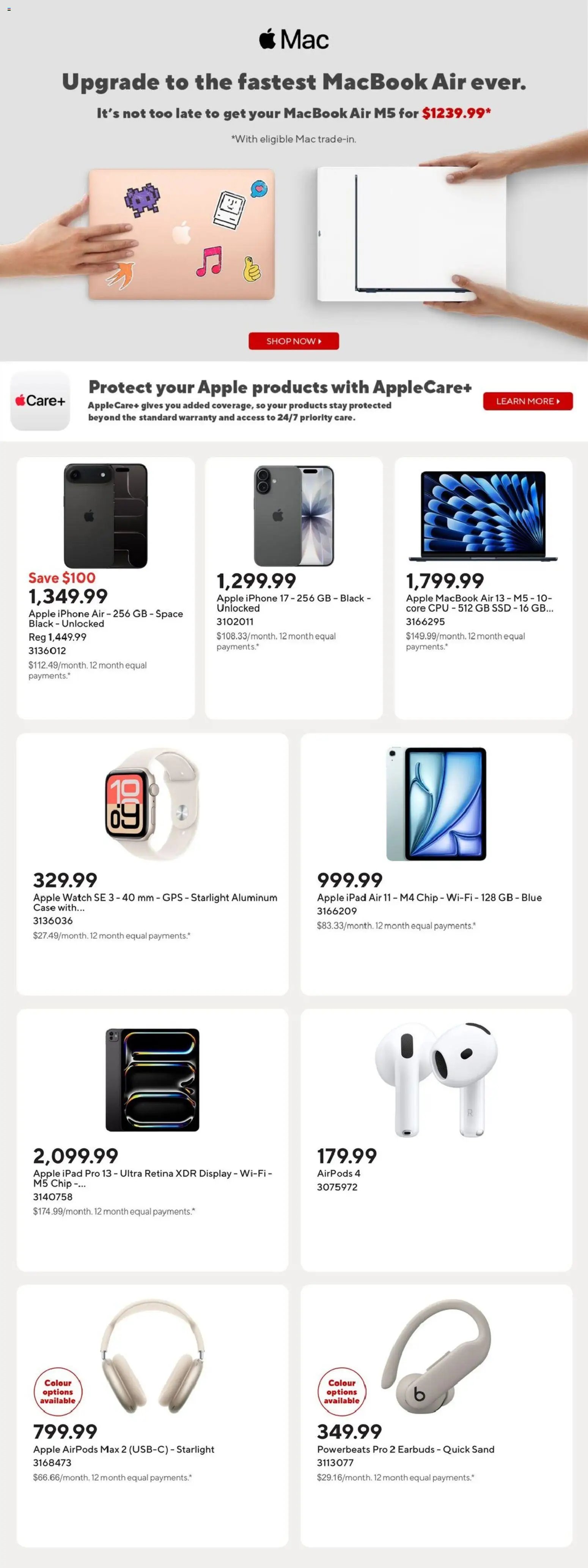 Staples weekly flyer