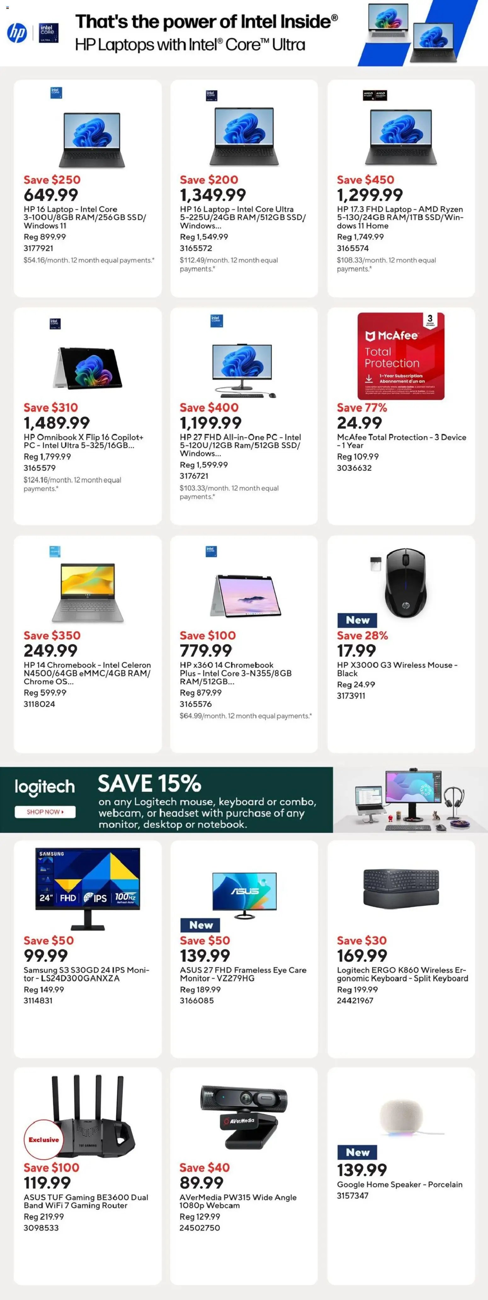 Staples weekly flyer