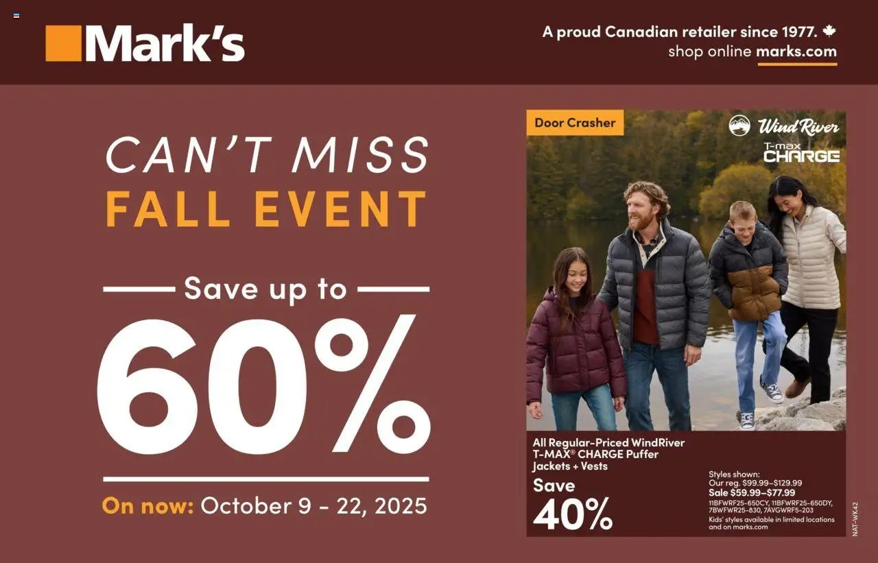 Mark's weekly flyer / circulaire (2025-10-09 - 2025-10-22) | 1