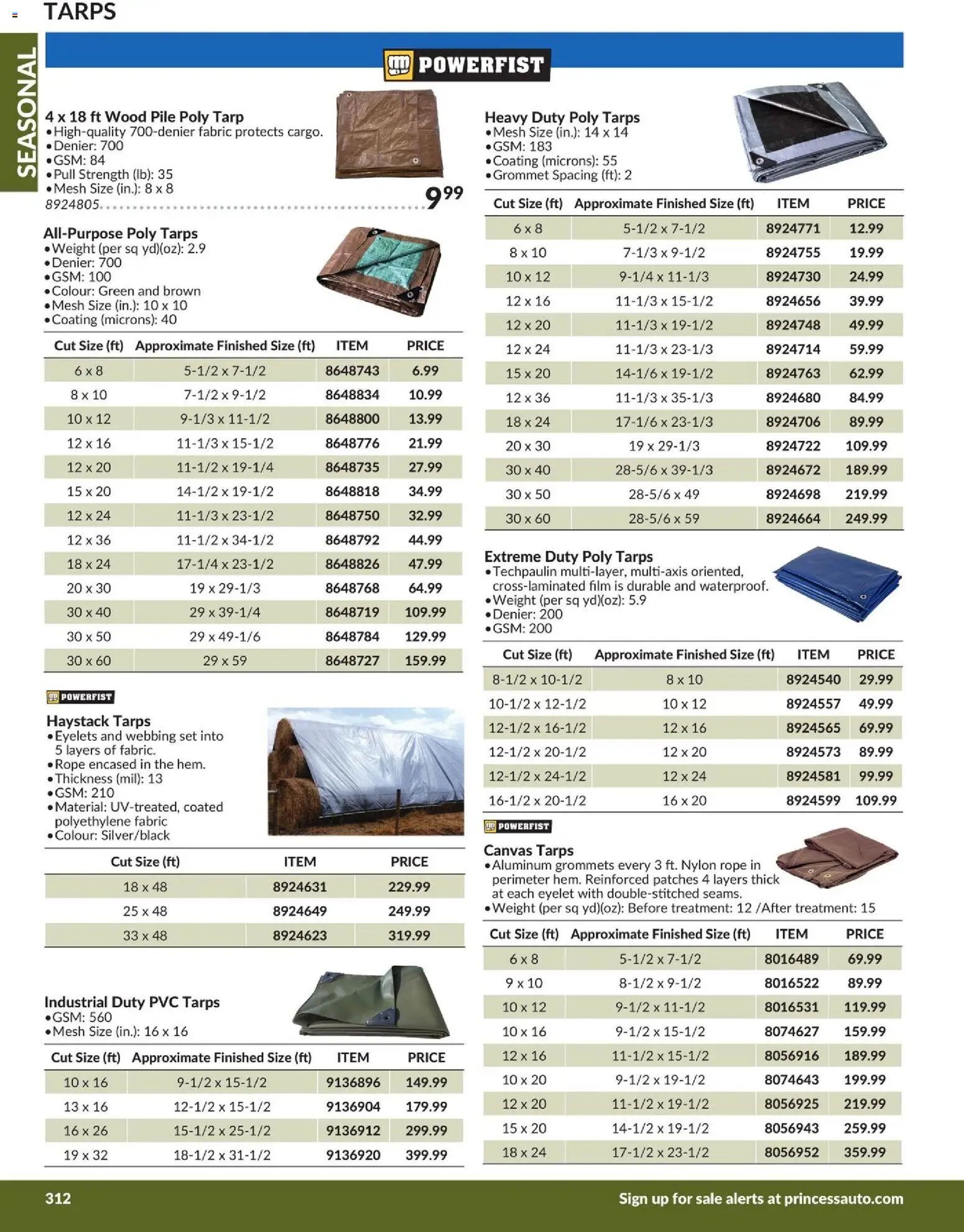 Princess Auto catalog - Seasonal (2026-04-21 - 2027-04-21) | 55