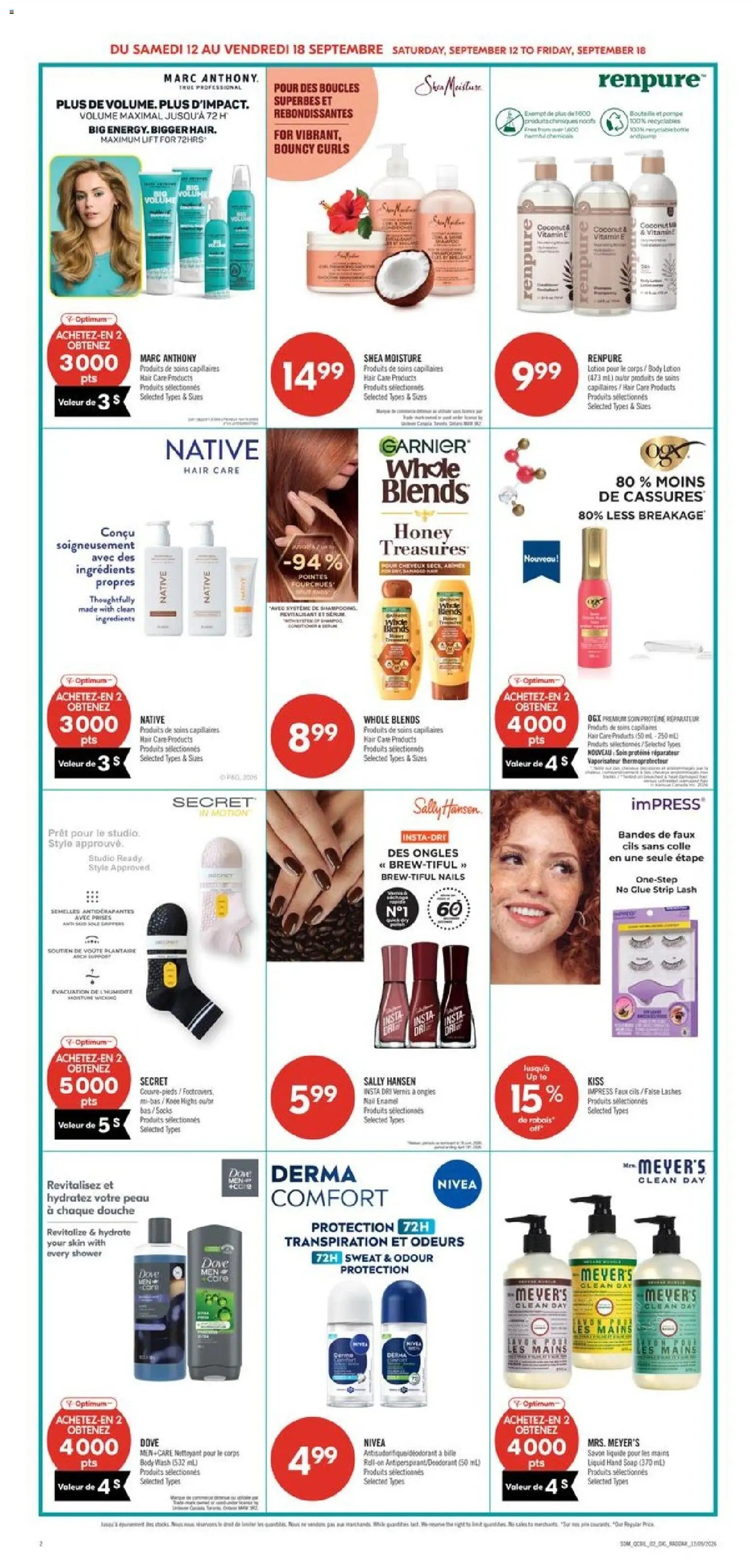 Pharmaprix weekly flyer / circulaire