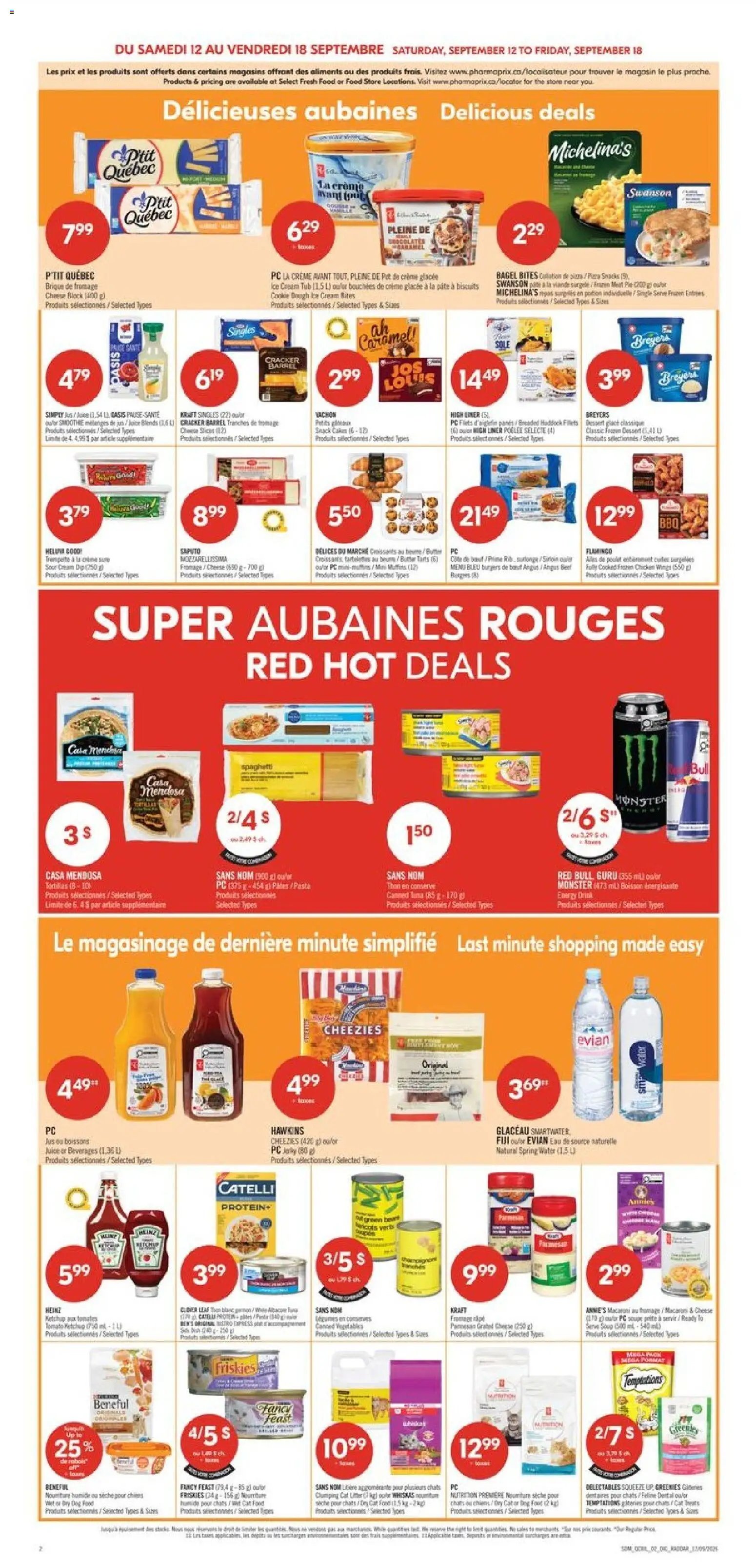 Pharmaprix weekly flyer / circulaire