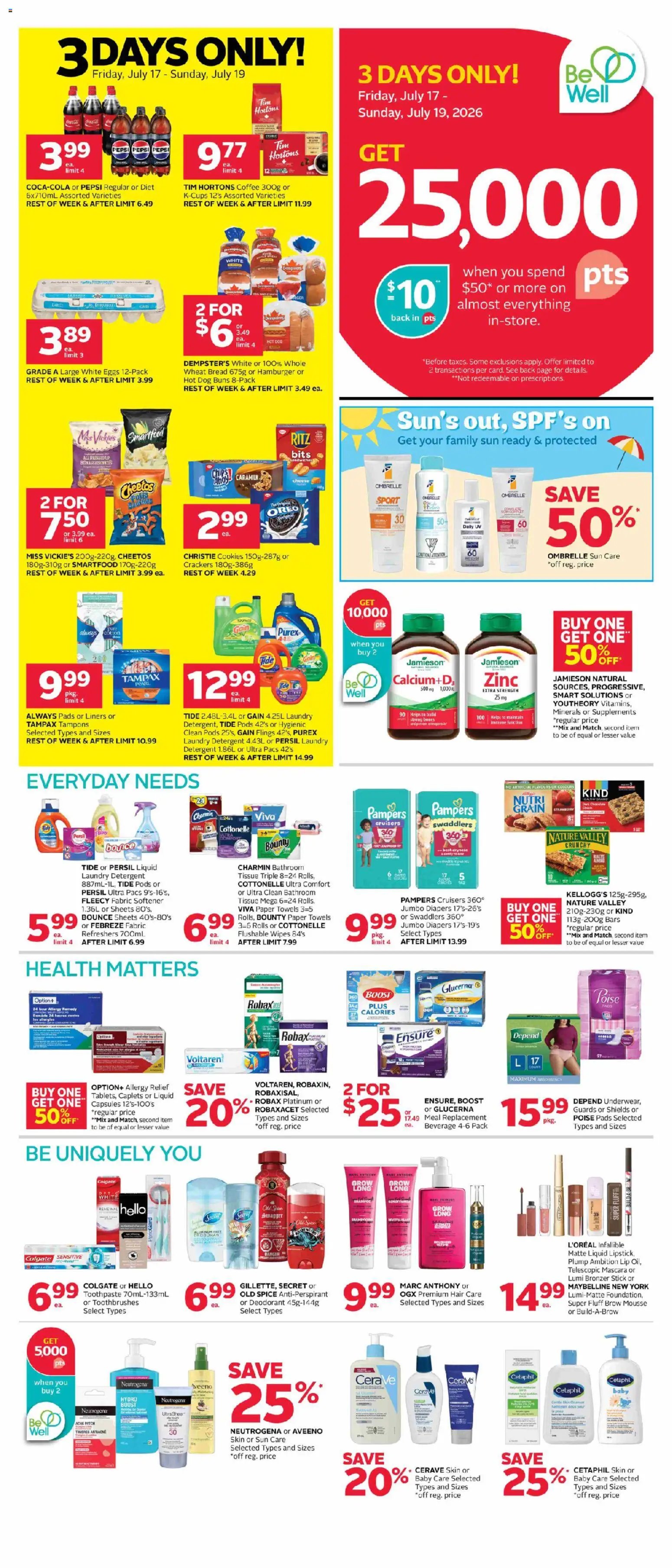 Rexall weekly flyer / circulaire