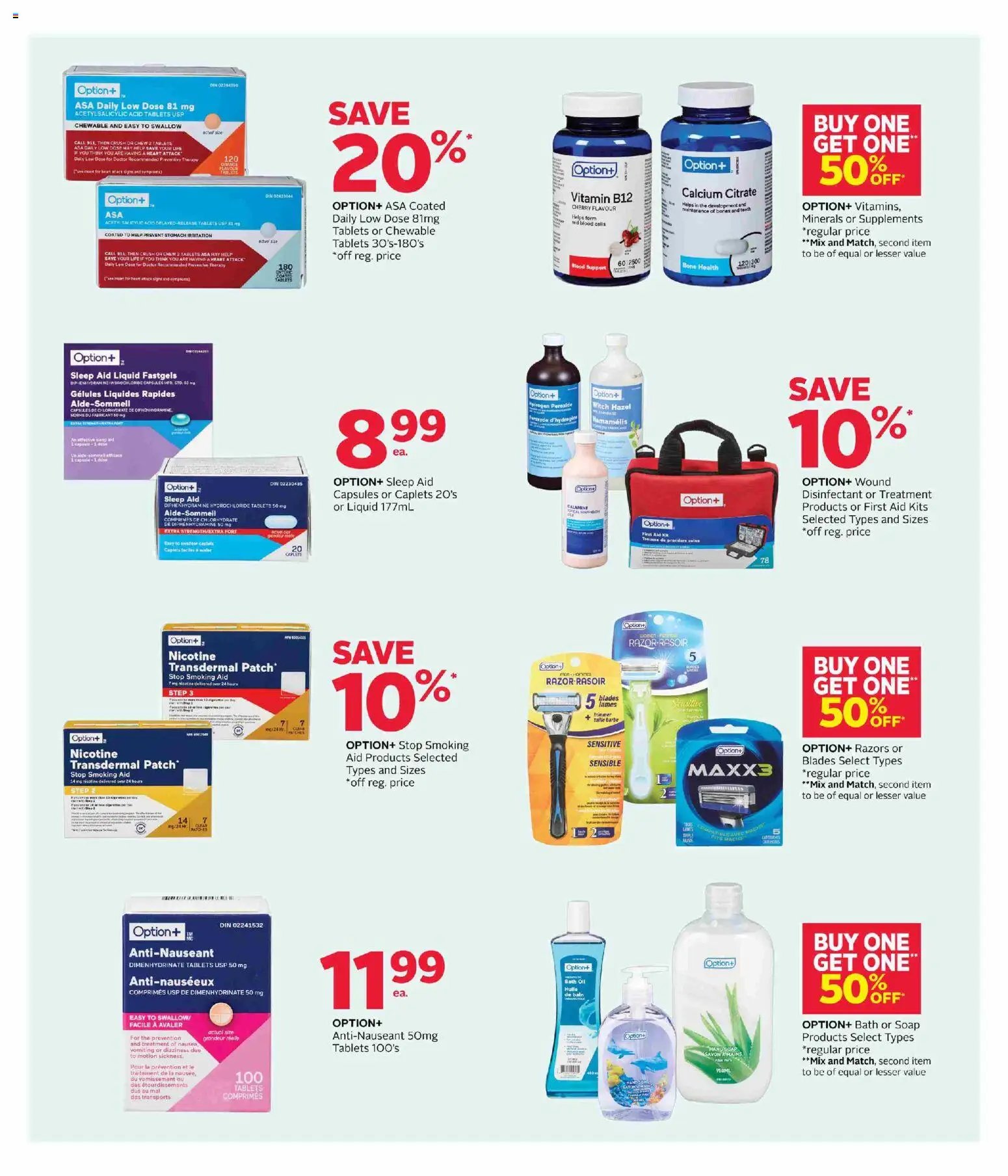 Rexall weekly flyer / circulaire