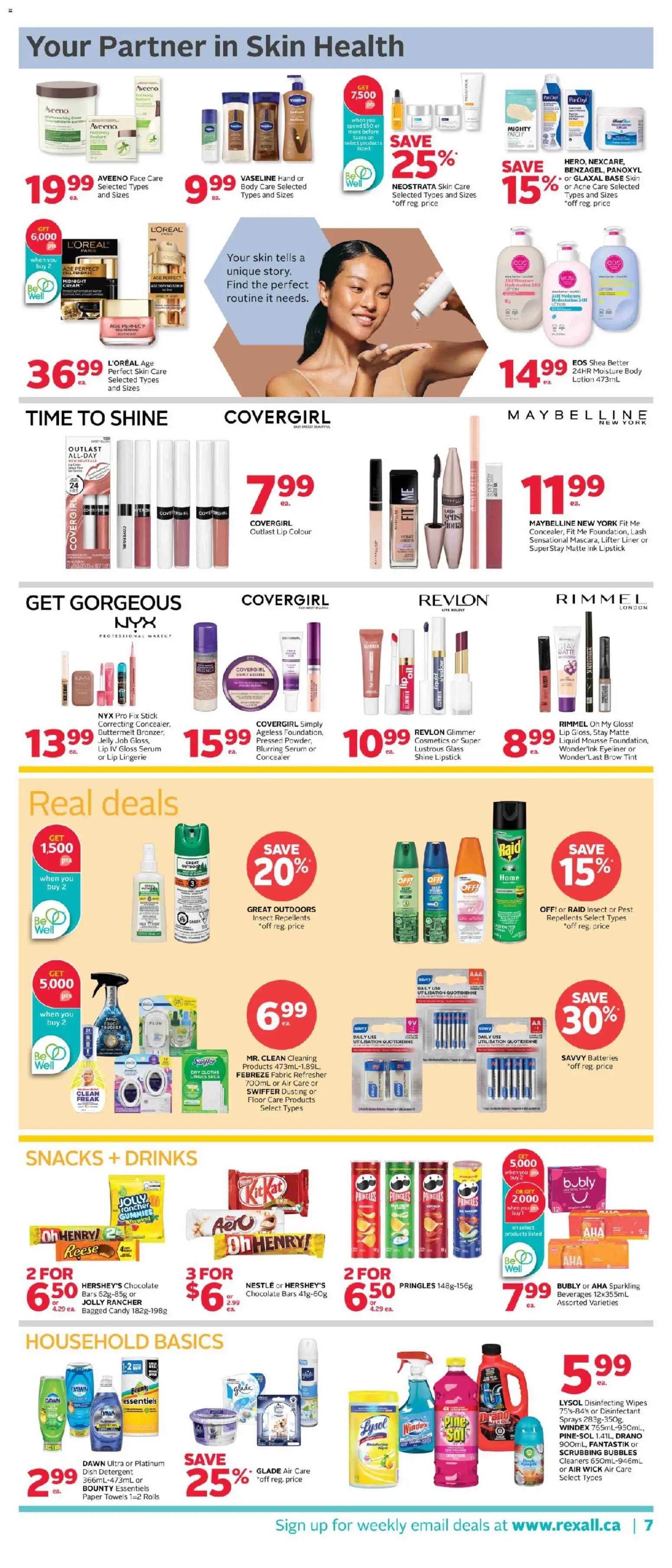 Rexall weekly flyer / circulaire