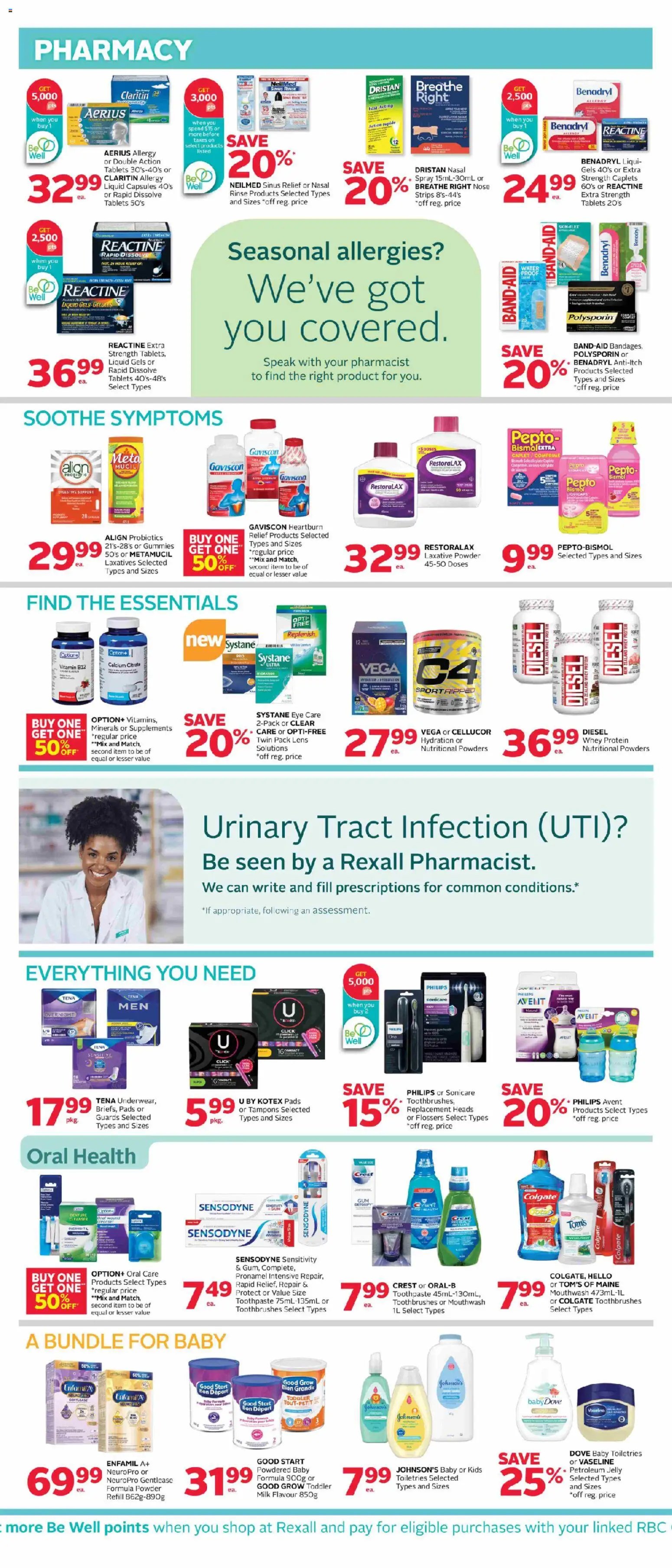 Rexall weekly flyer / circulaire