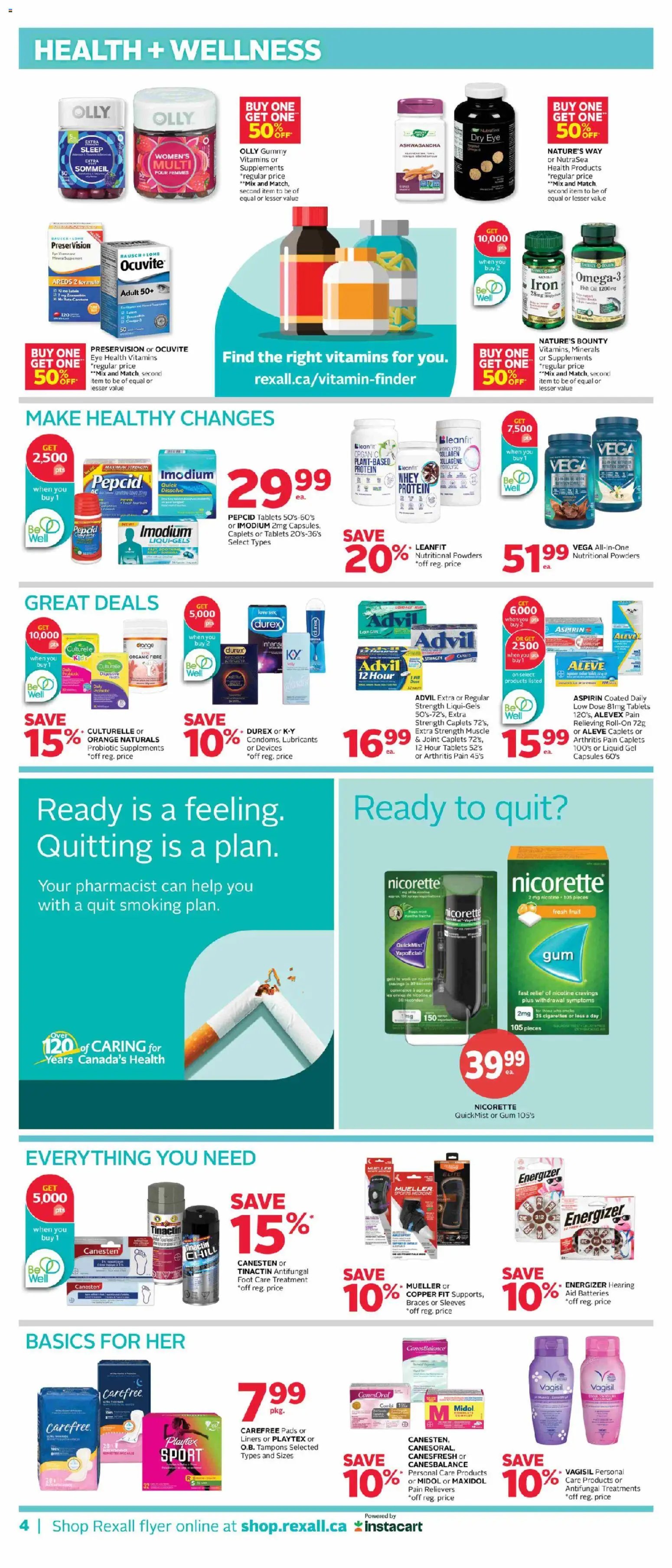 Rexall weekly flyer / circulaire