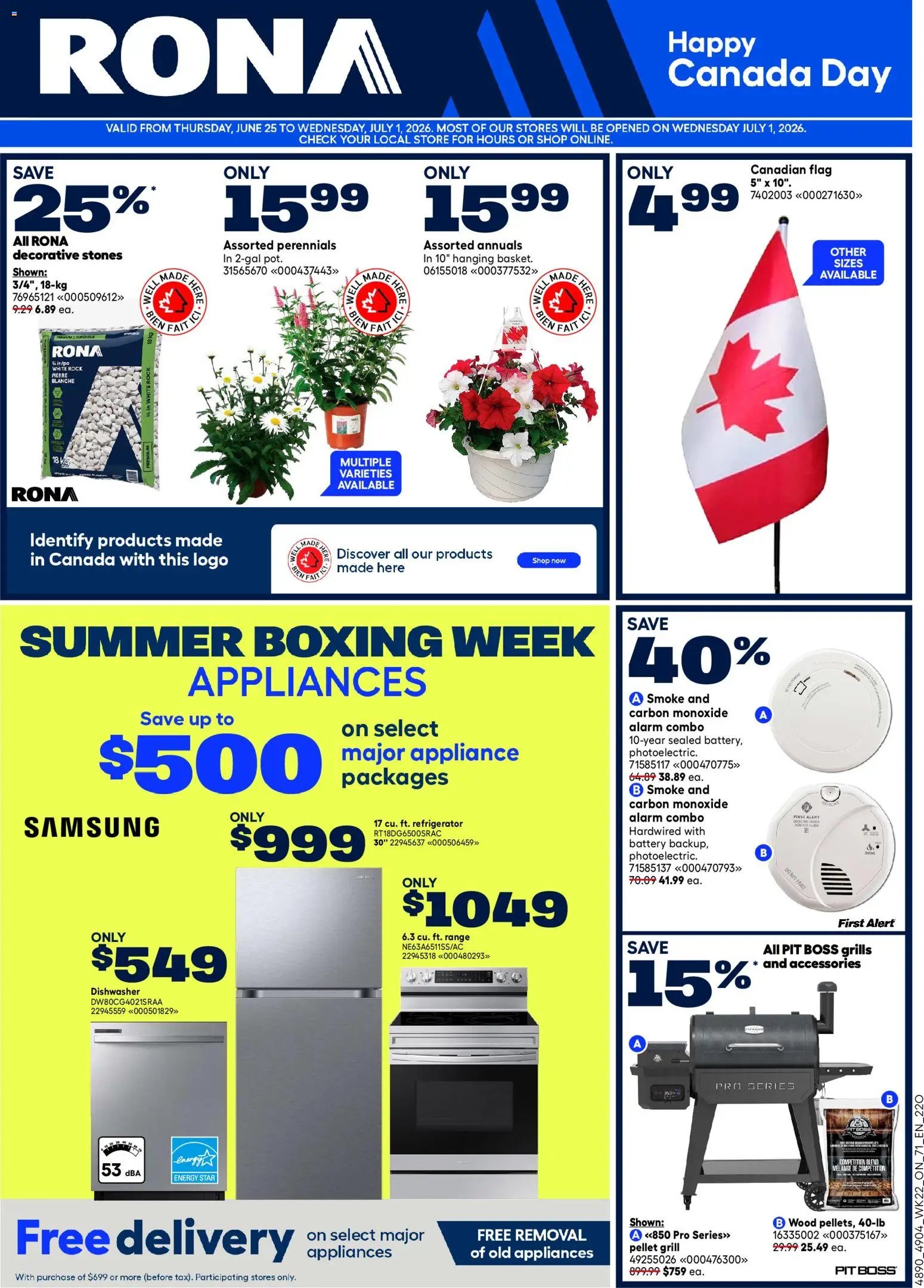 Rona weekly flyer