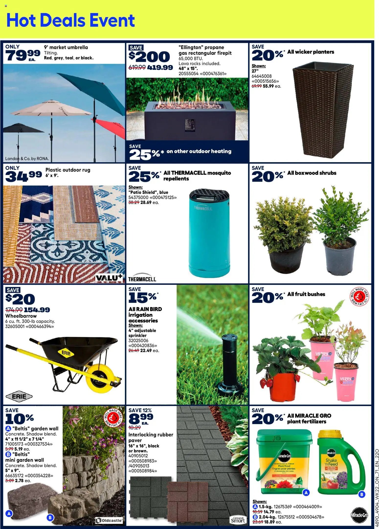 Rona weekly flyer