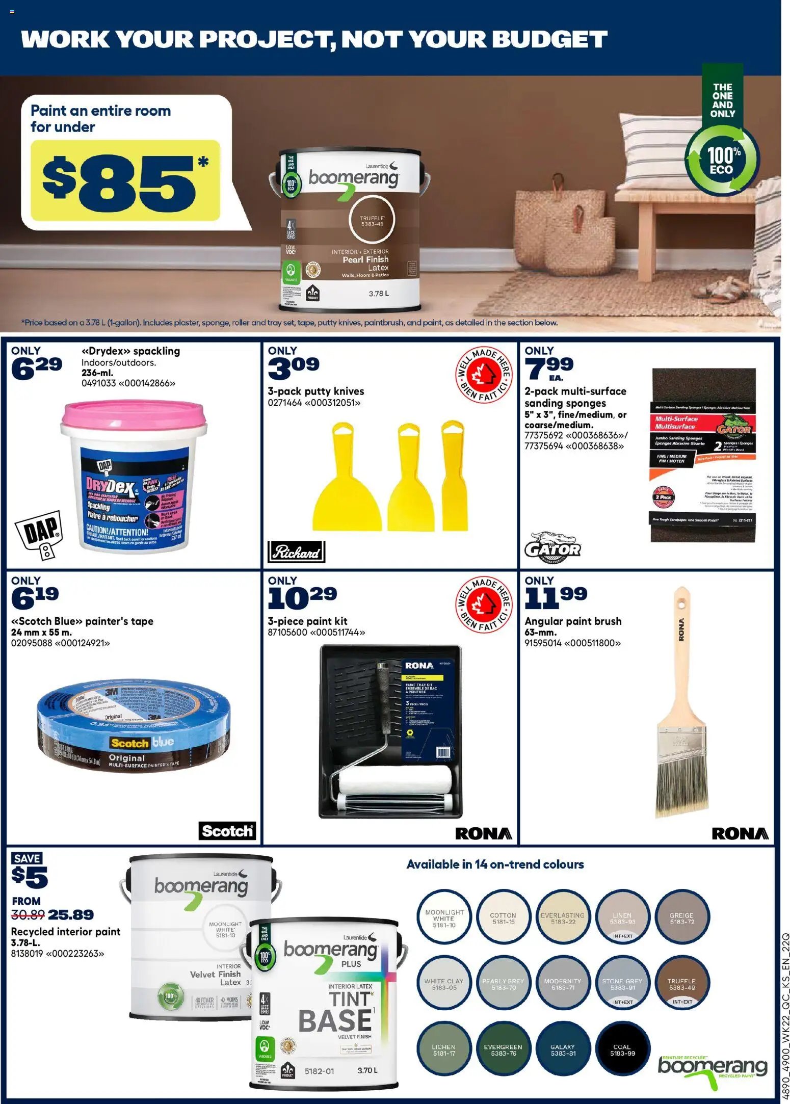 Rona weekly flyer