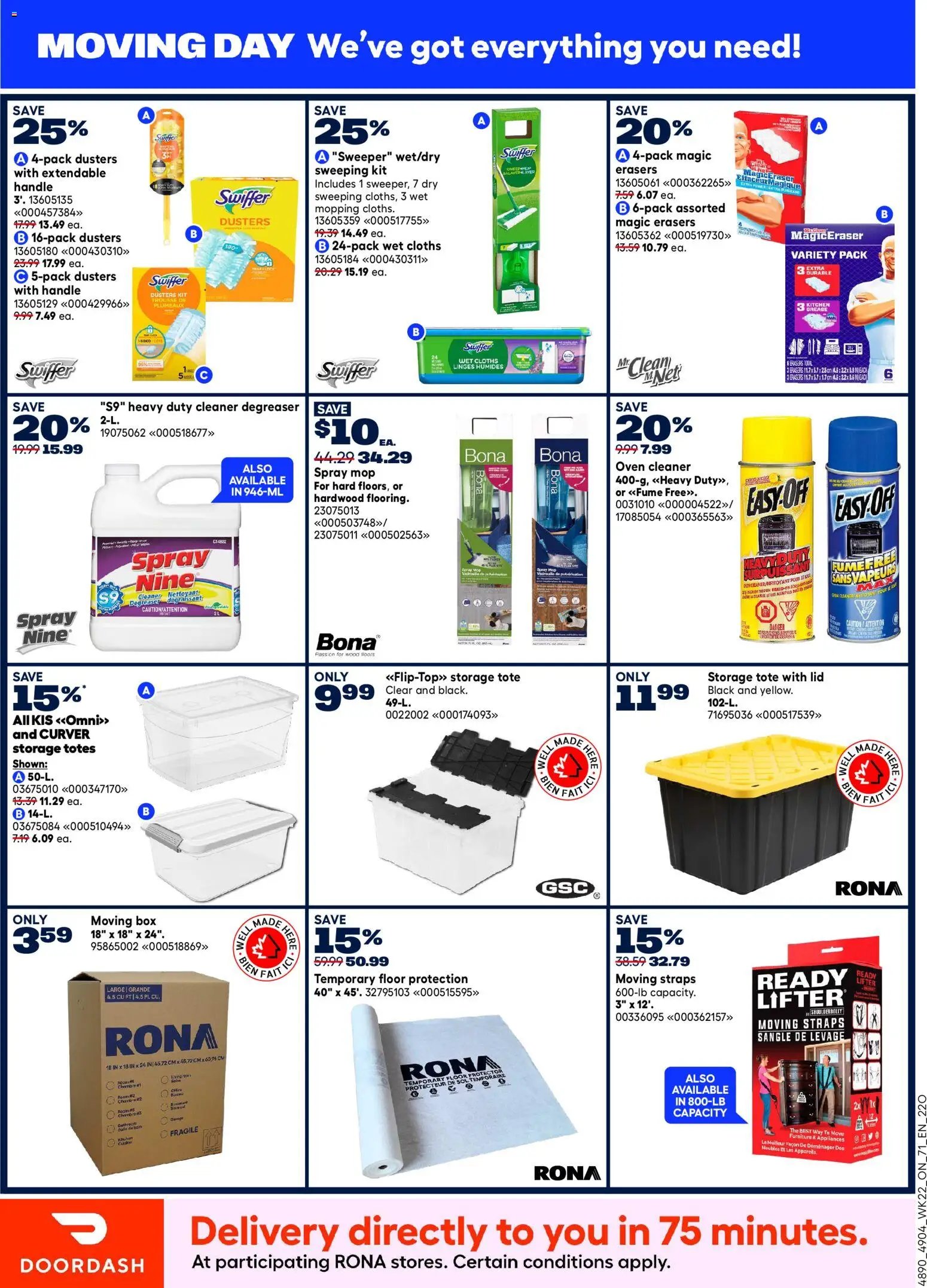 Rona weekly flyer
