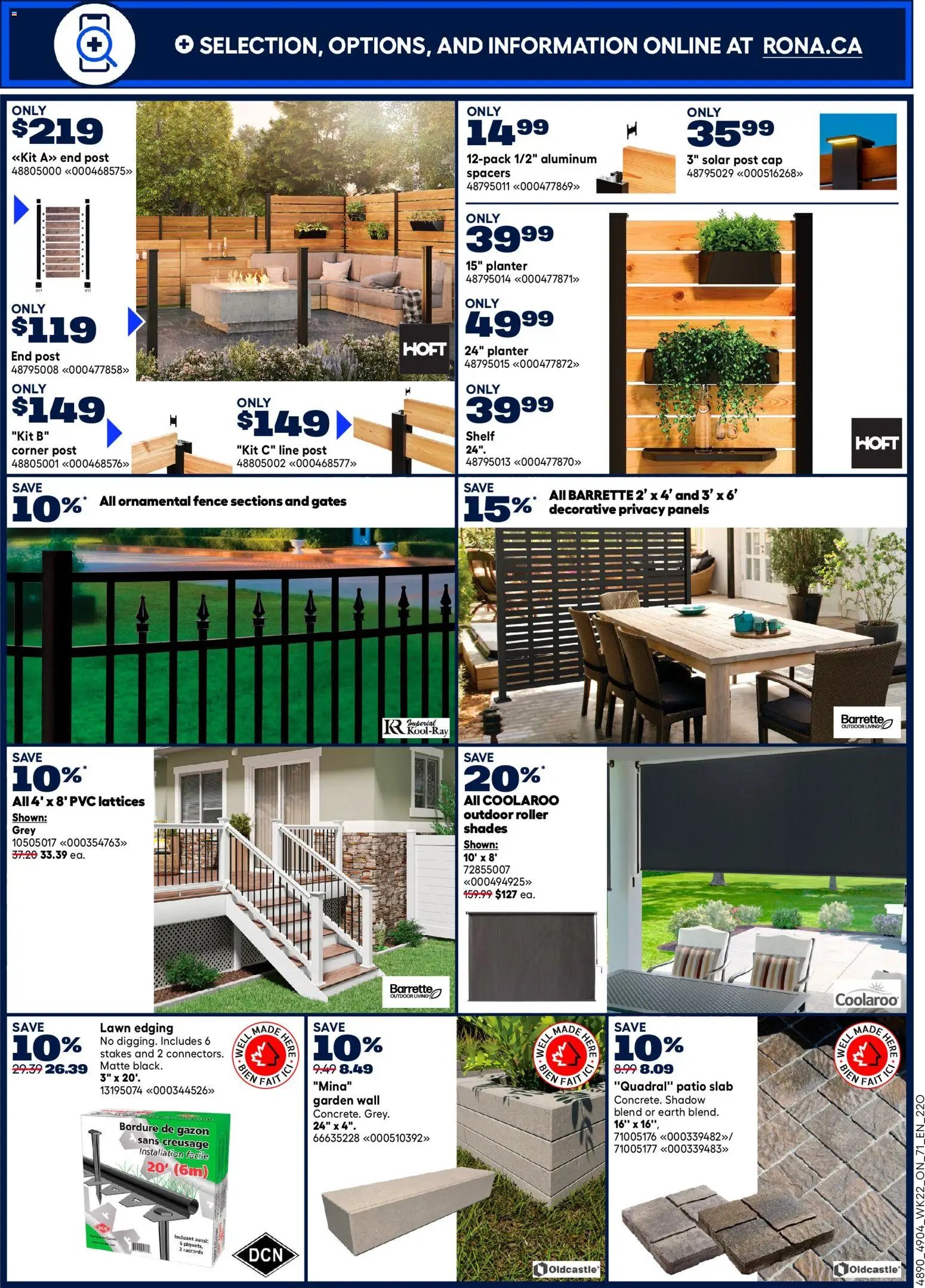 Rona weekly flyer
