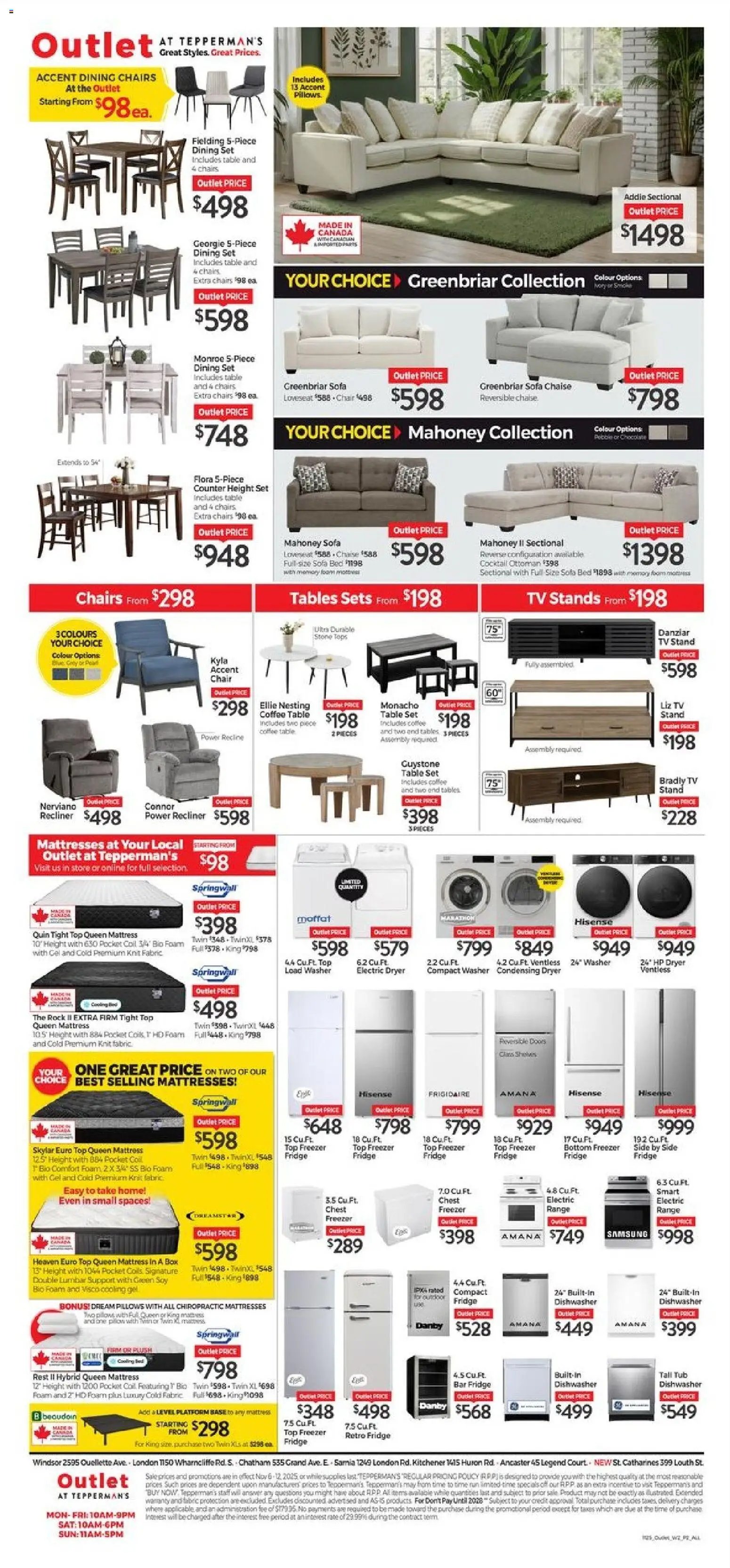 Tepperman's weekly flyer / circulaire (2025-11-06 - 2025-11-12) | 11