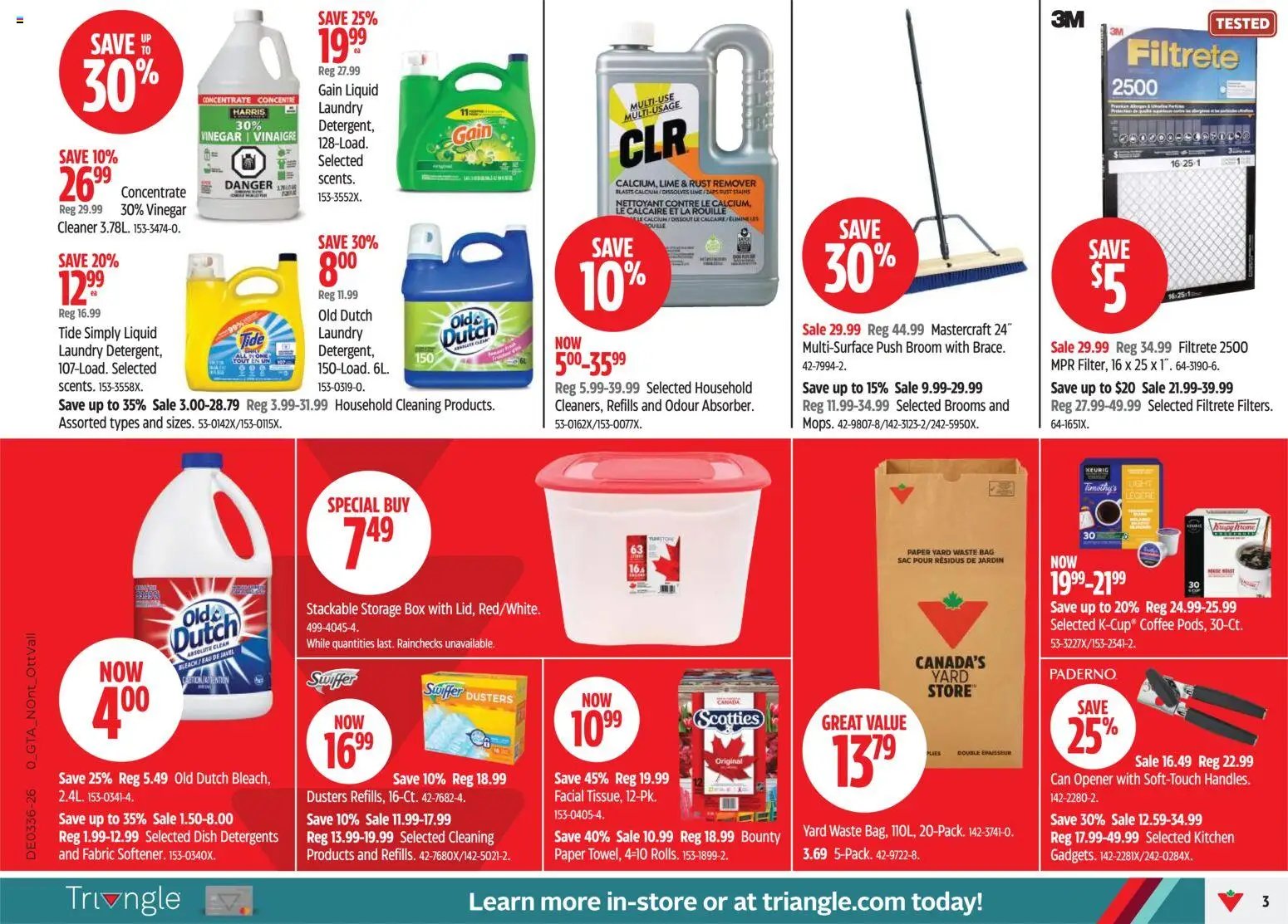 Canadian Tire weekly flyer