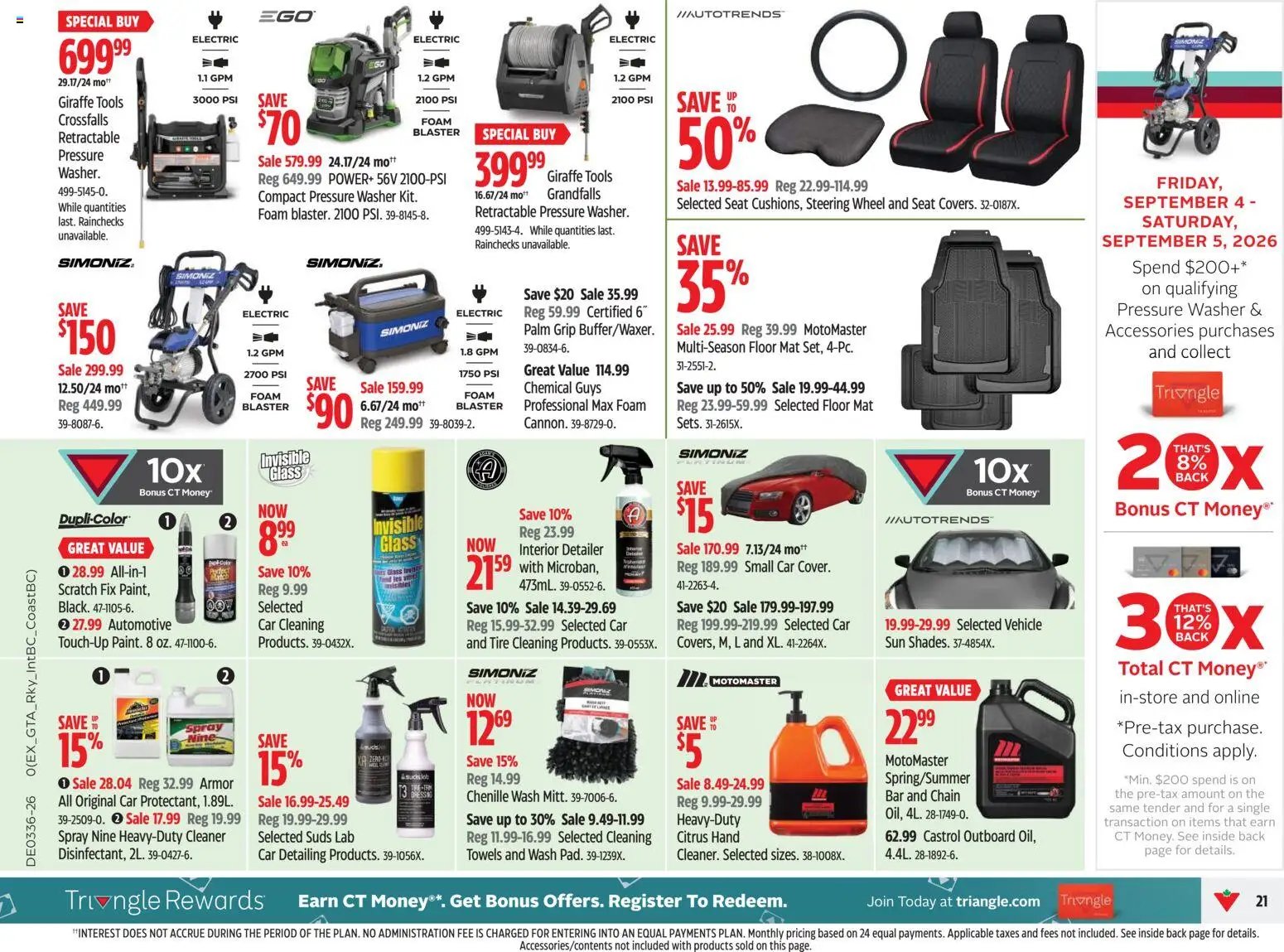 Canadian Tire weekly flyer