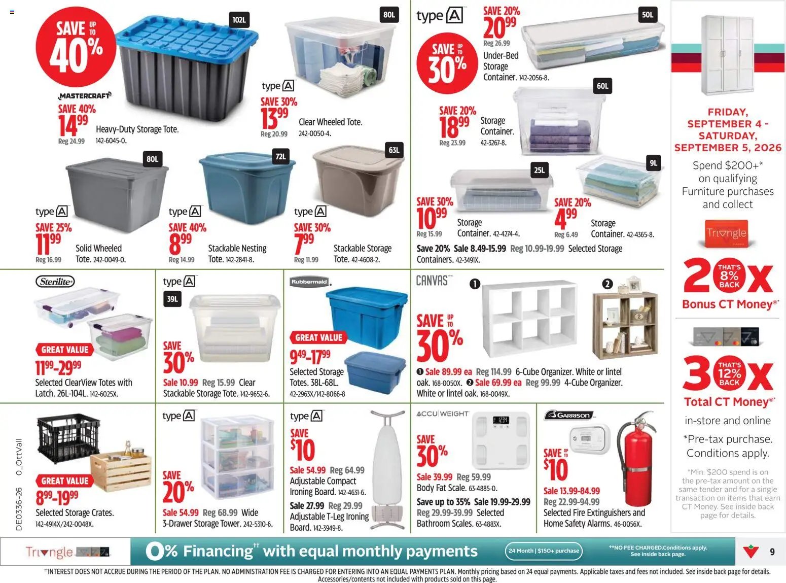 Canadian Tire weekly flyer