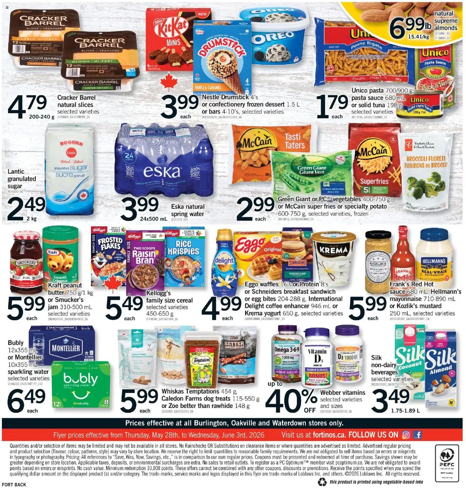 Fortinos weekly flyer - Burlington