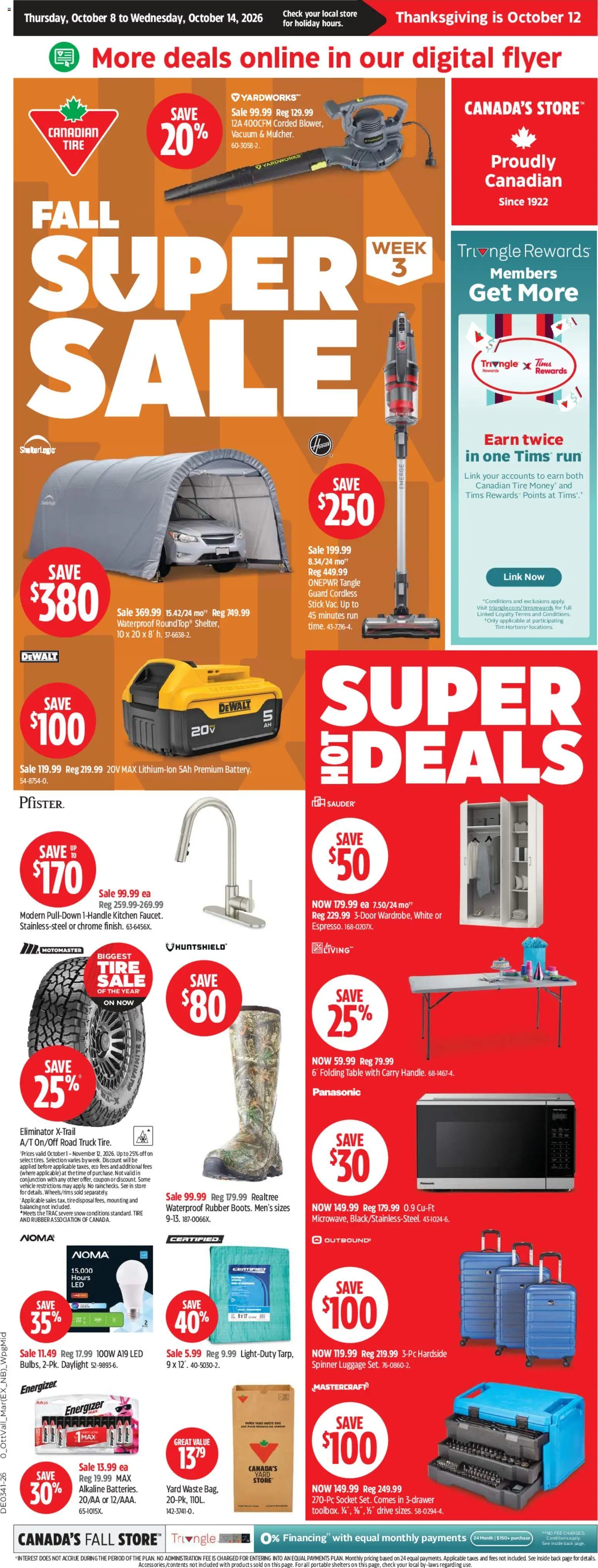 Canadian Tire weekly flyer