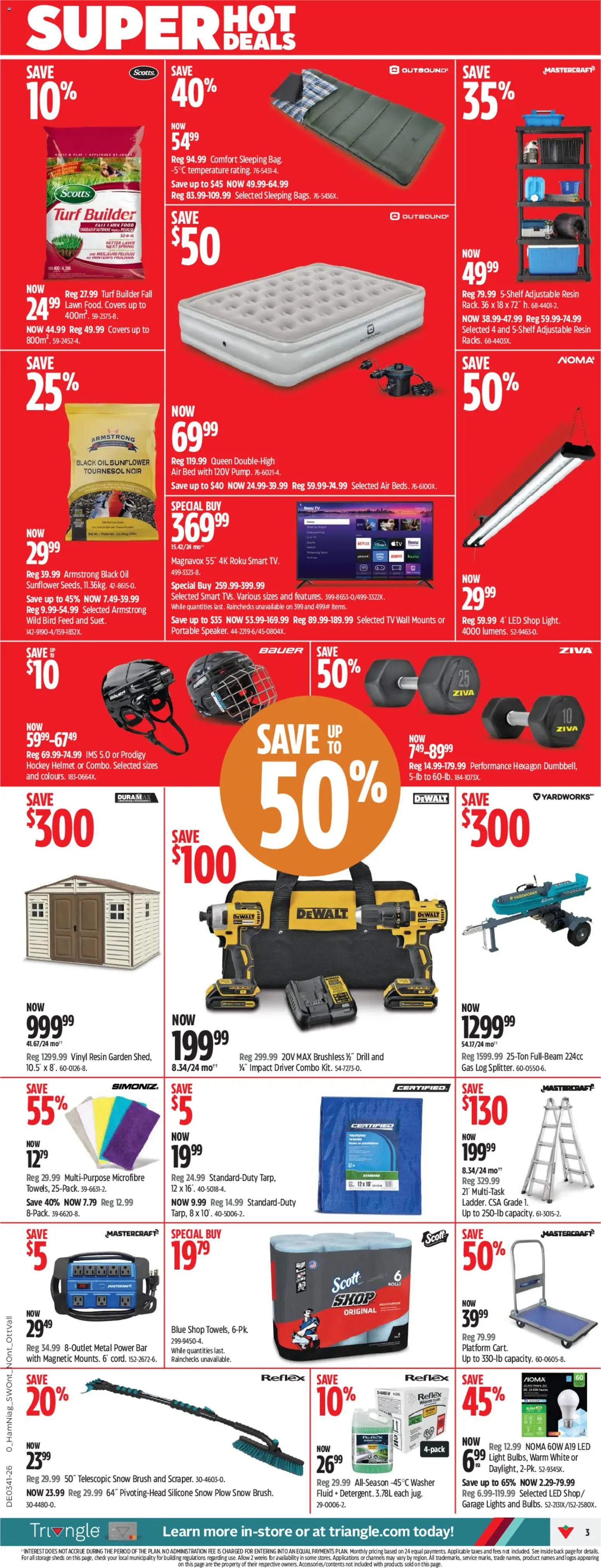 Canadian Tire weekly flyer