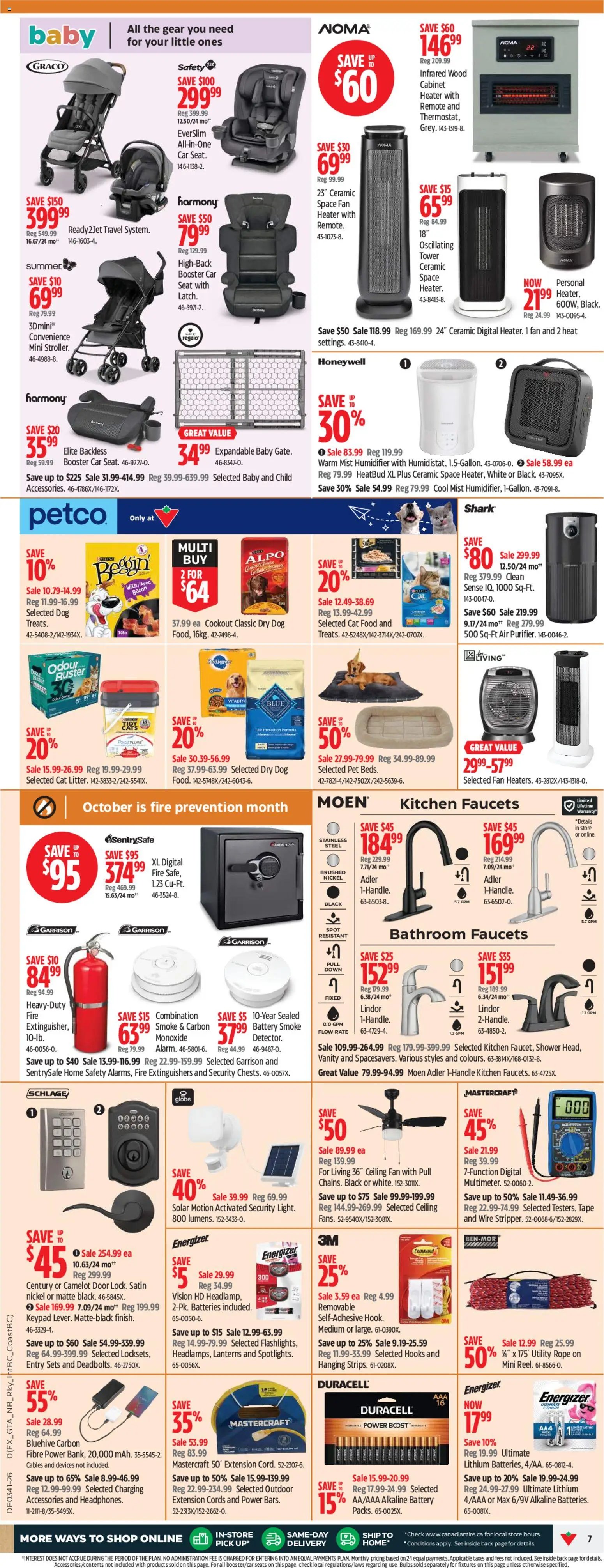 Canadian Tire weekly flyer