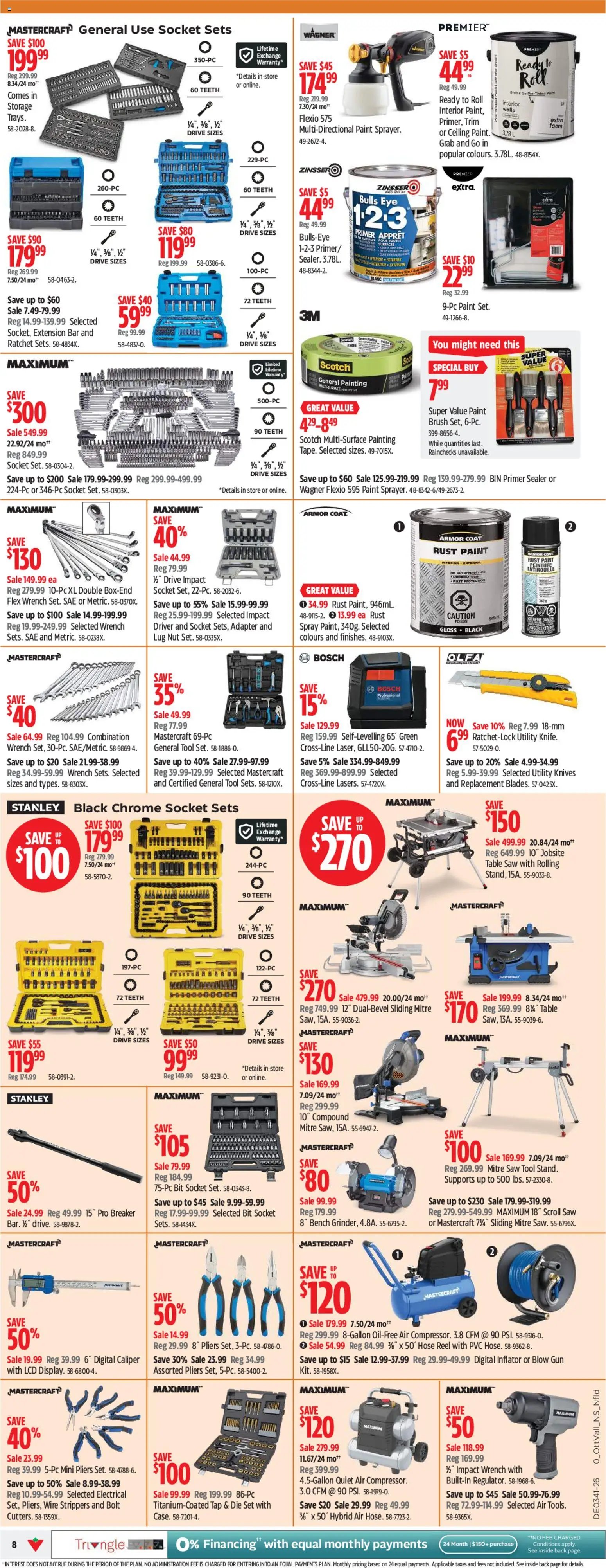 Canadian Tire weekly flyer