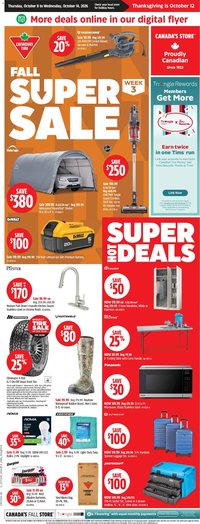 Canadian Tire weekly flyer