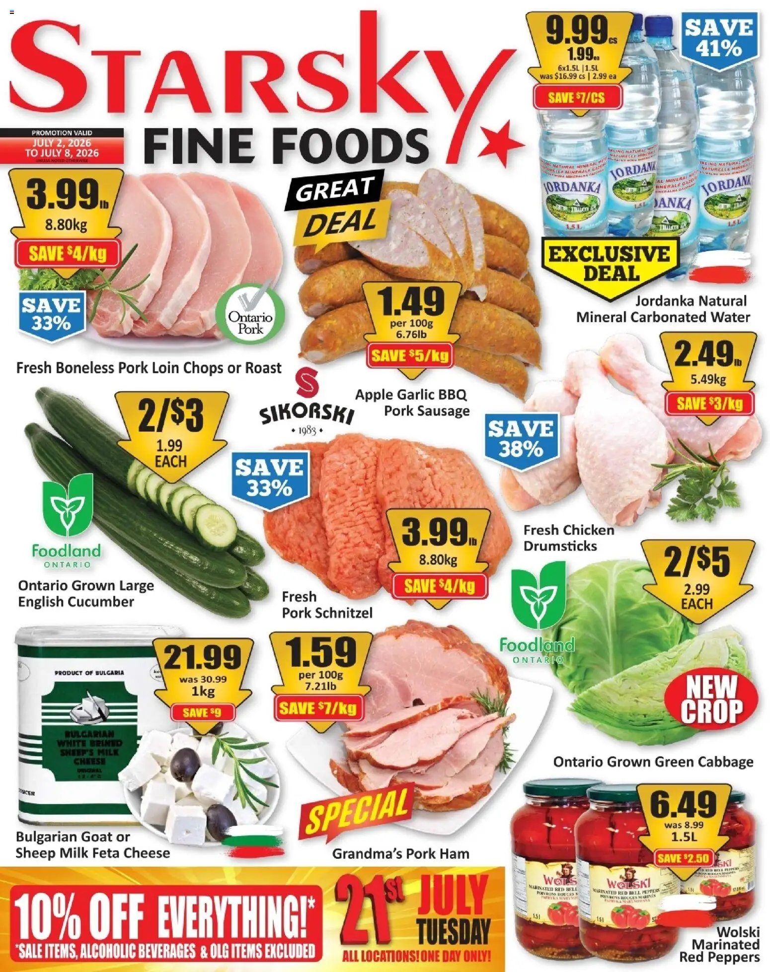 Starsky weekly flyer / circulaire