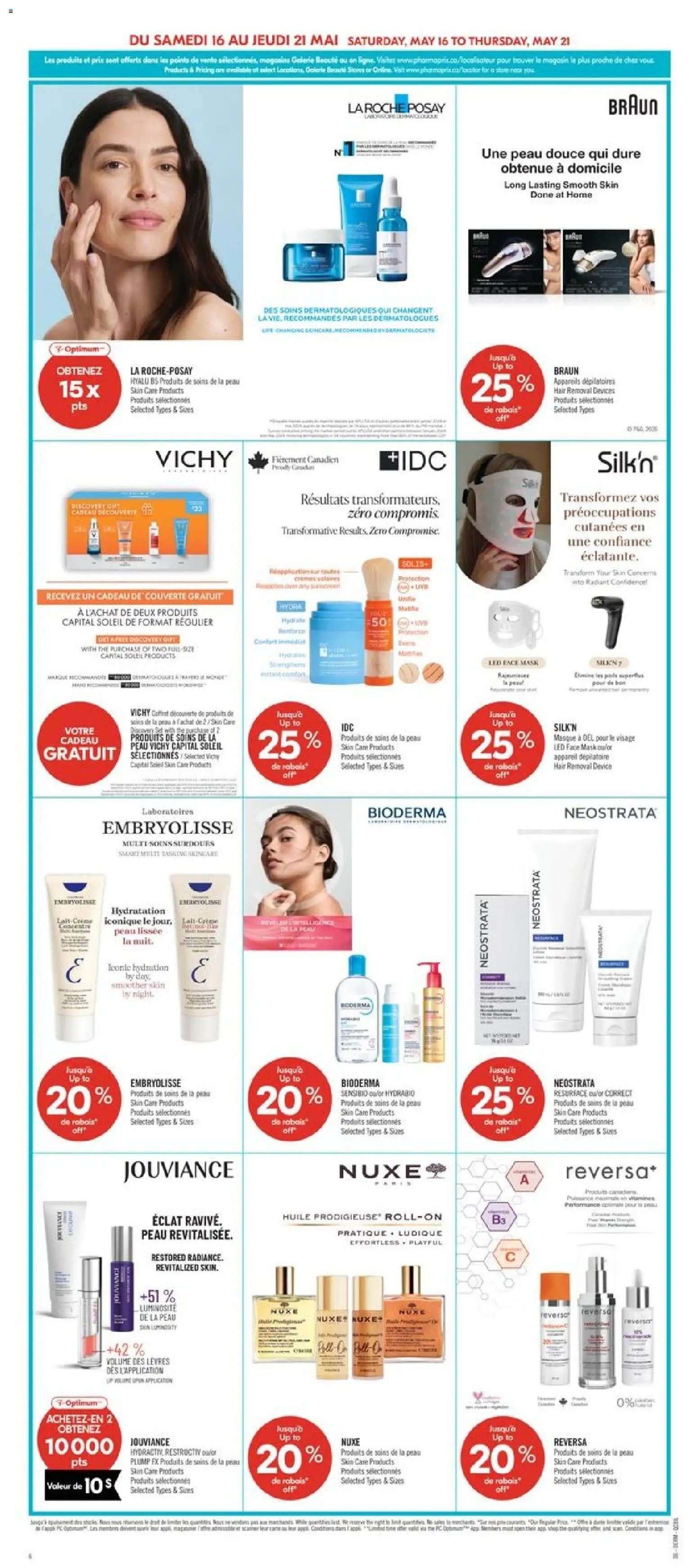 Pharmaprix weekly flyer / circulaire