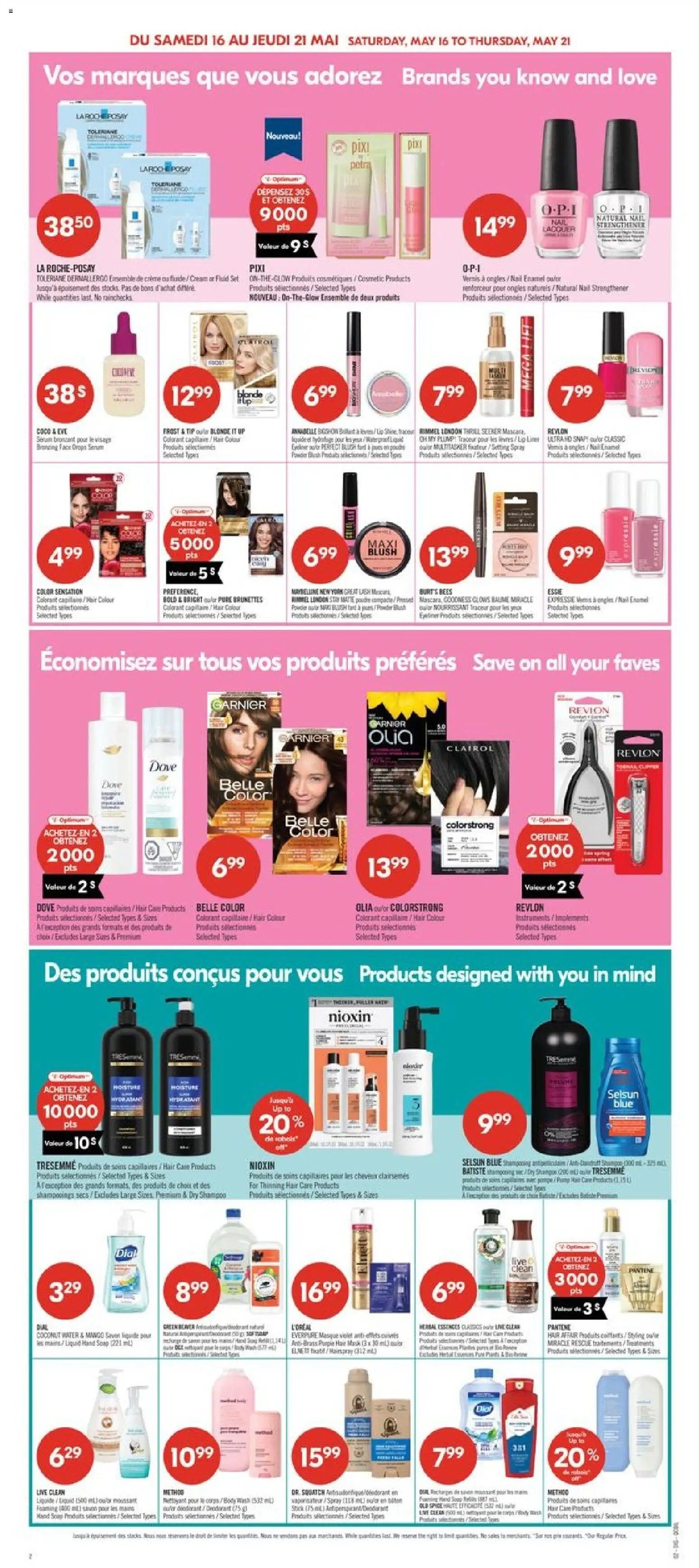 Pharmaprix weekly flyer / circulaire