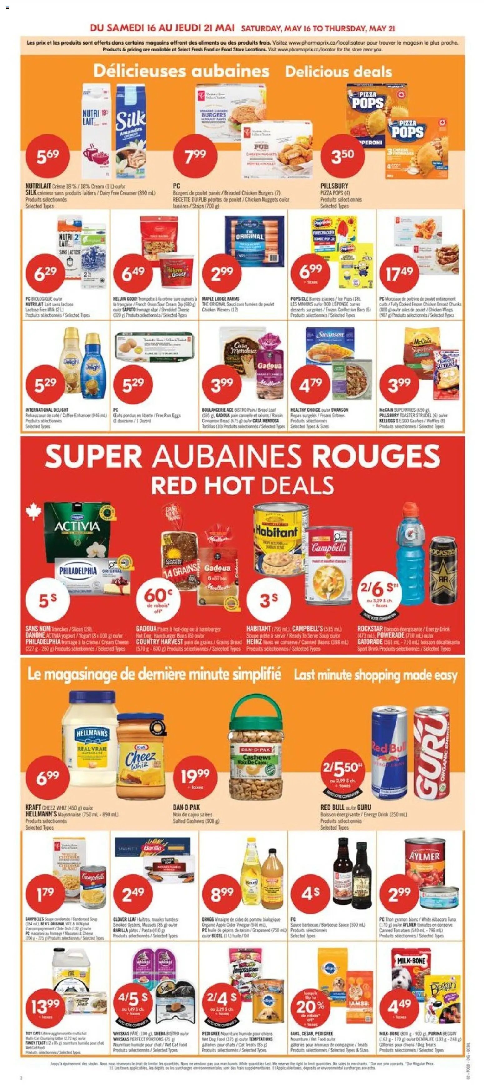 Pharmaprix weekly flyer / circulaire