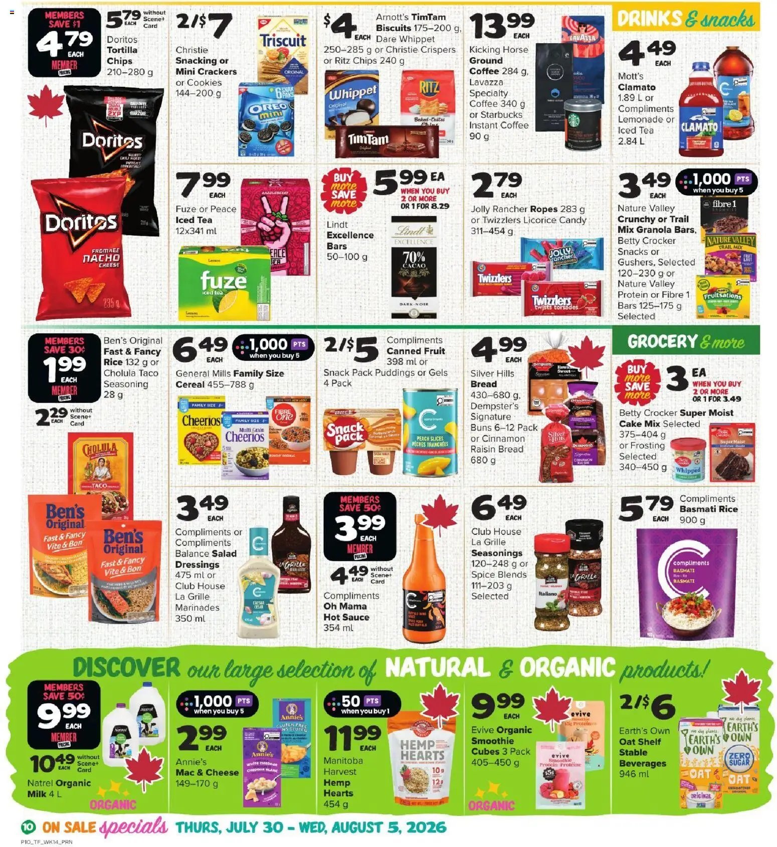Thrifty Foods weekly flyer / circulaire