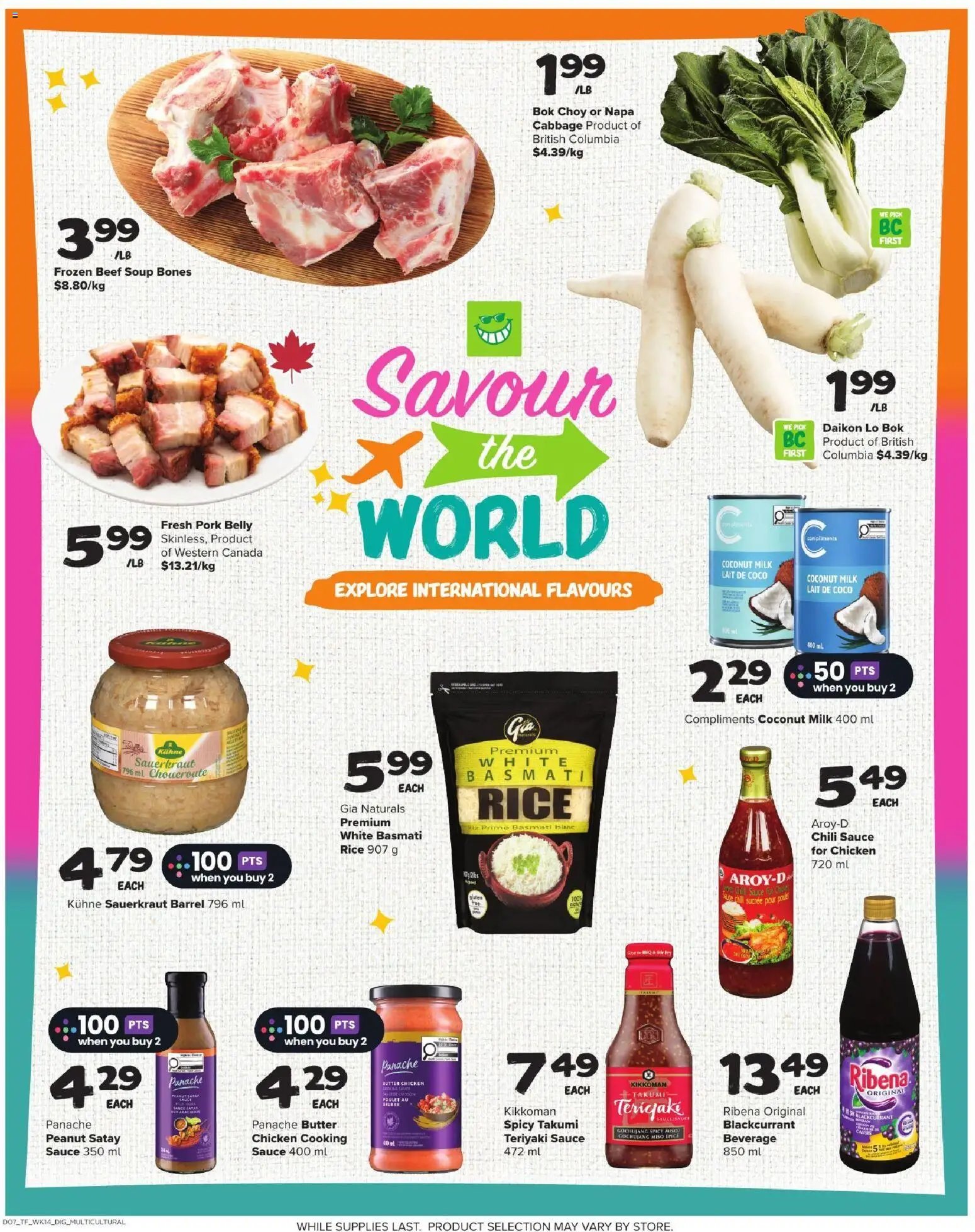 Thrifty Foods weekly flyer / circulaire