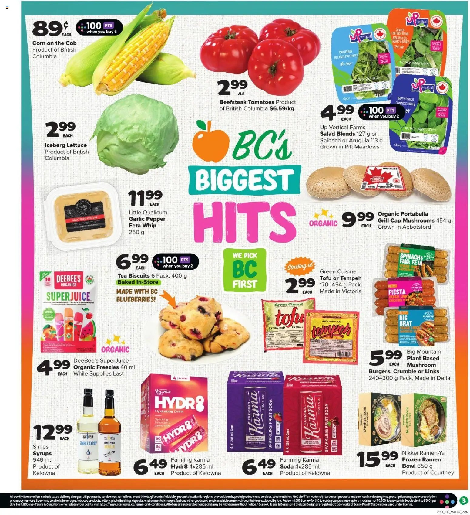 Thrifty Foods weekly flyer / circulaire