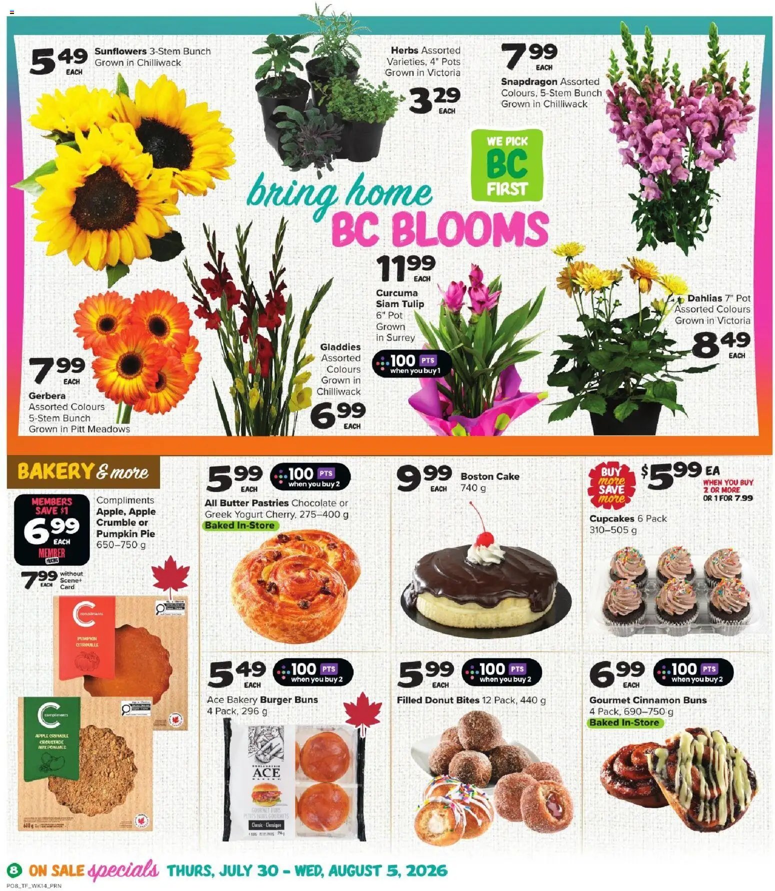 Thrifty Foods weekly flyer / circulaire