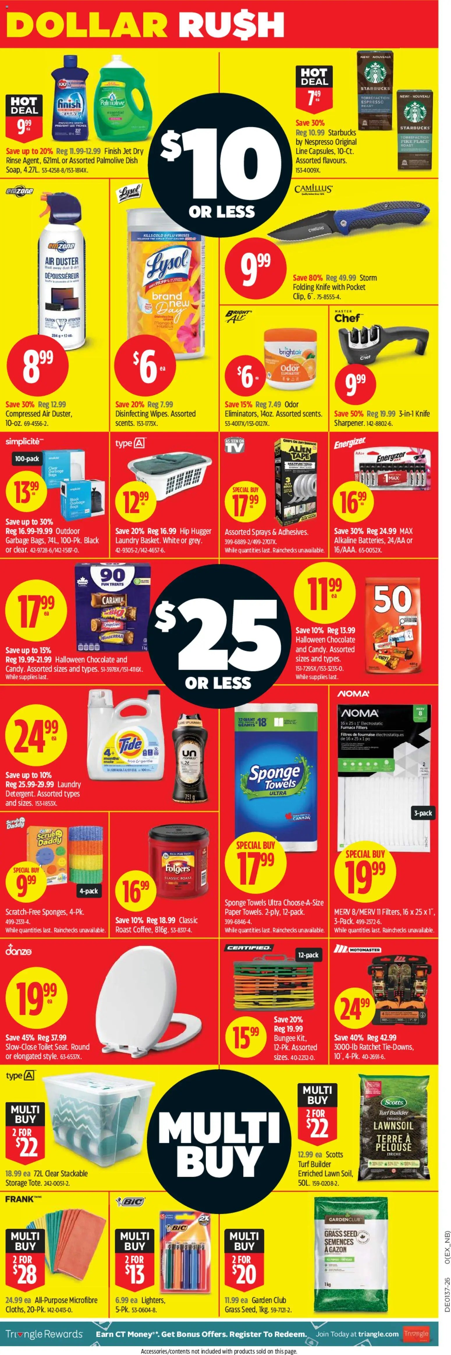 Canadian Tire flyer - Dollar Rush