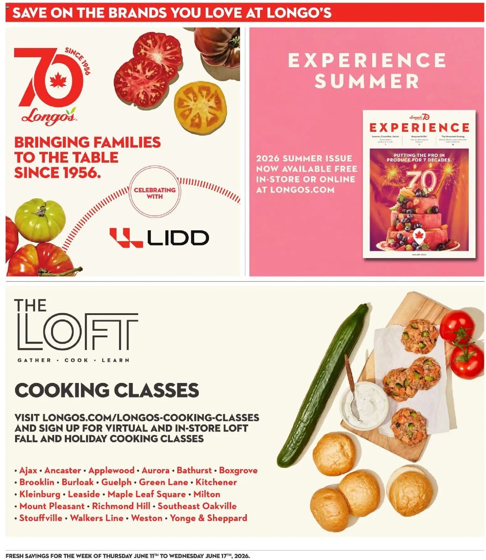 Longo's weekly flyer / circulaire
