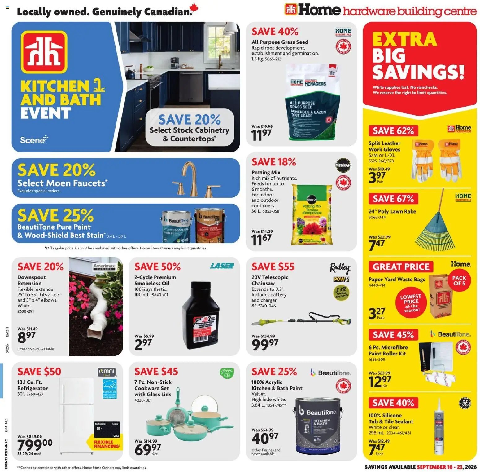 Home Hardware weekly flyer / circulaire