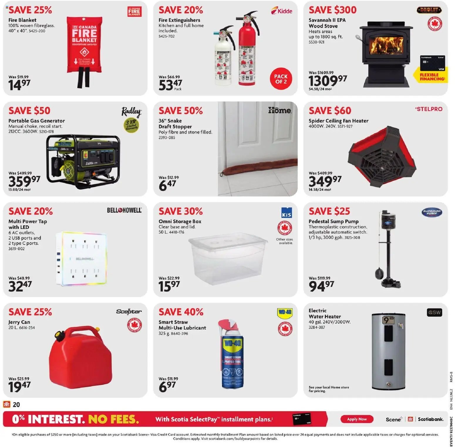 Home Hardware weekly flyer / circulaire