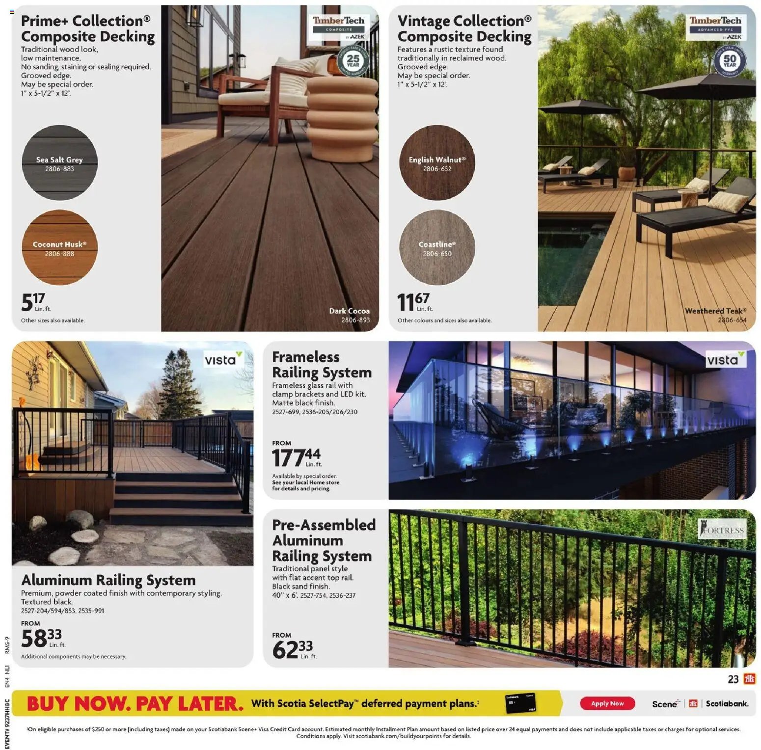 Home Hardware weekly flyer / circulaire