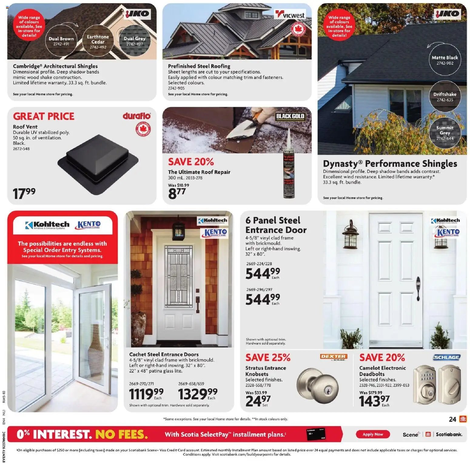 Home Hardware weekly flyer / circulaire