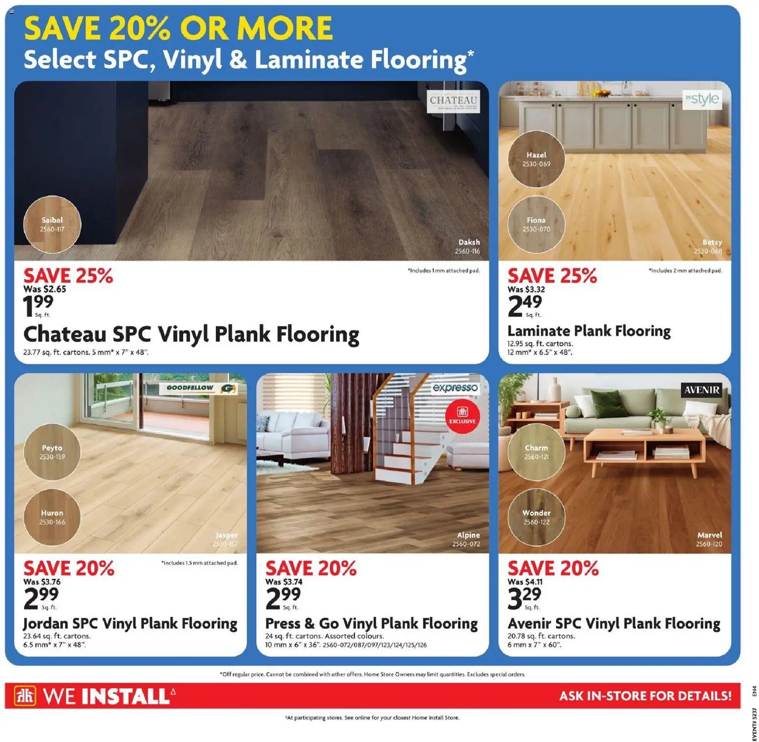 Home Hardware weekly flyer / circulaire