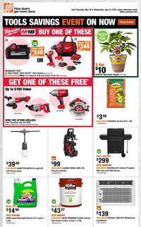 Home Depot weekly flyer -QC